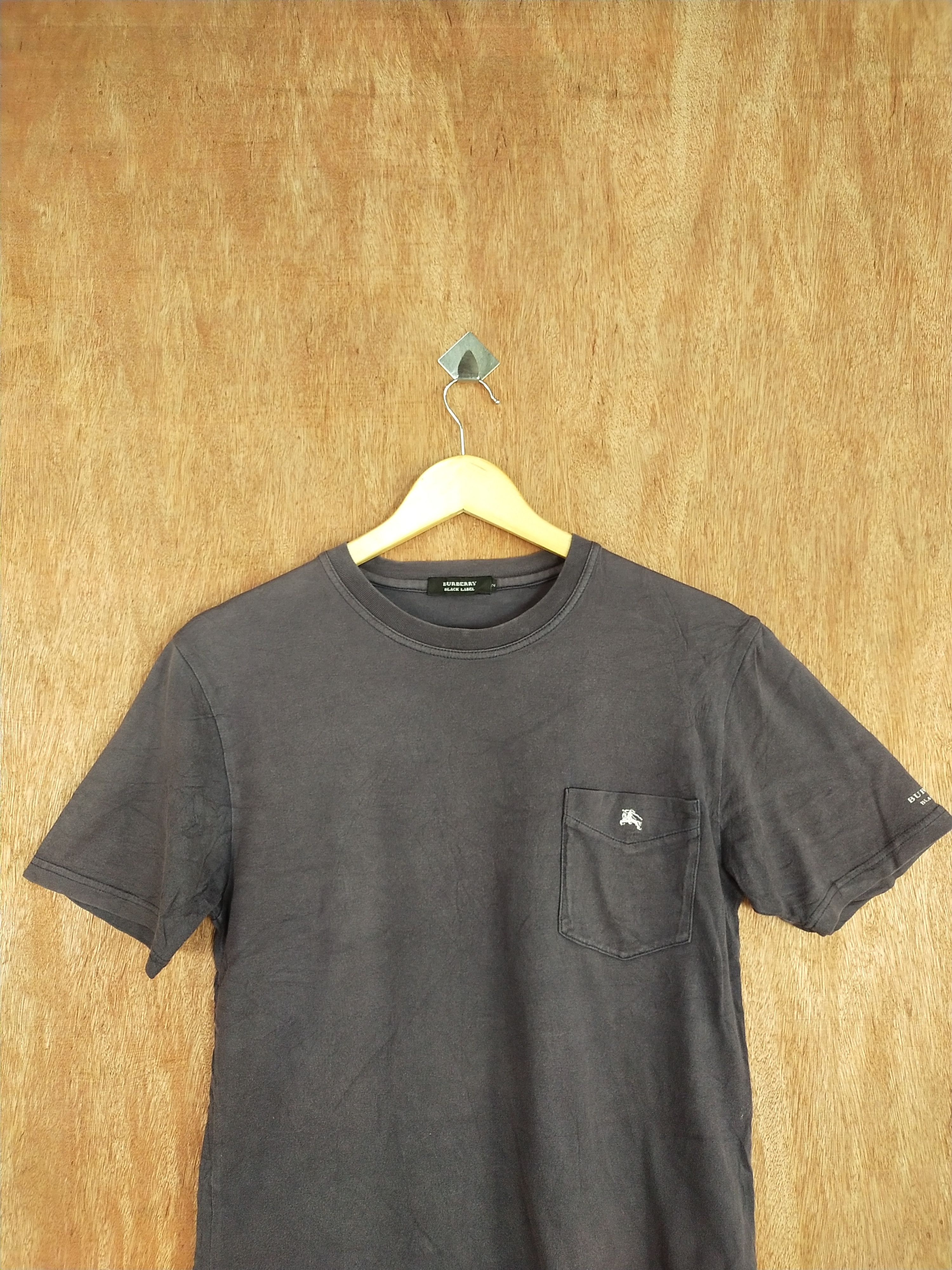 Black Label Burberry black label faded black short sleeve Tshirt #H288 Size US S / EU 44-46 / 1 - 2 Thumbnail