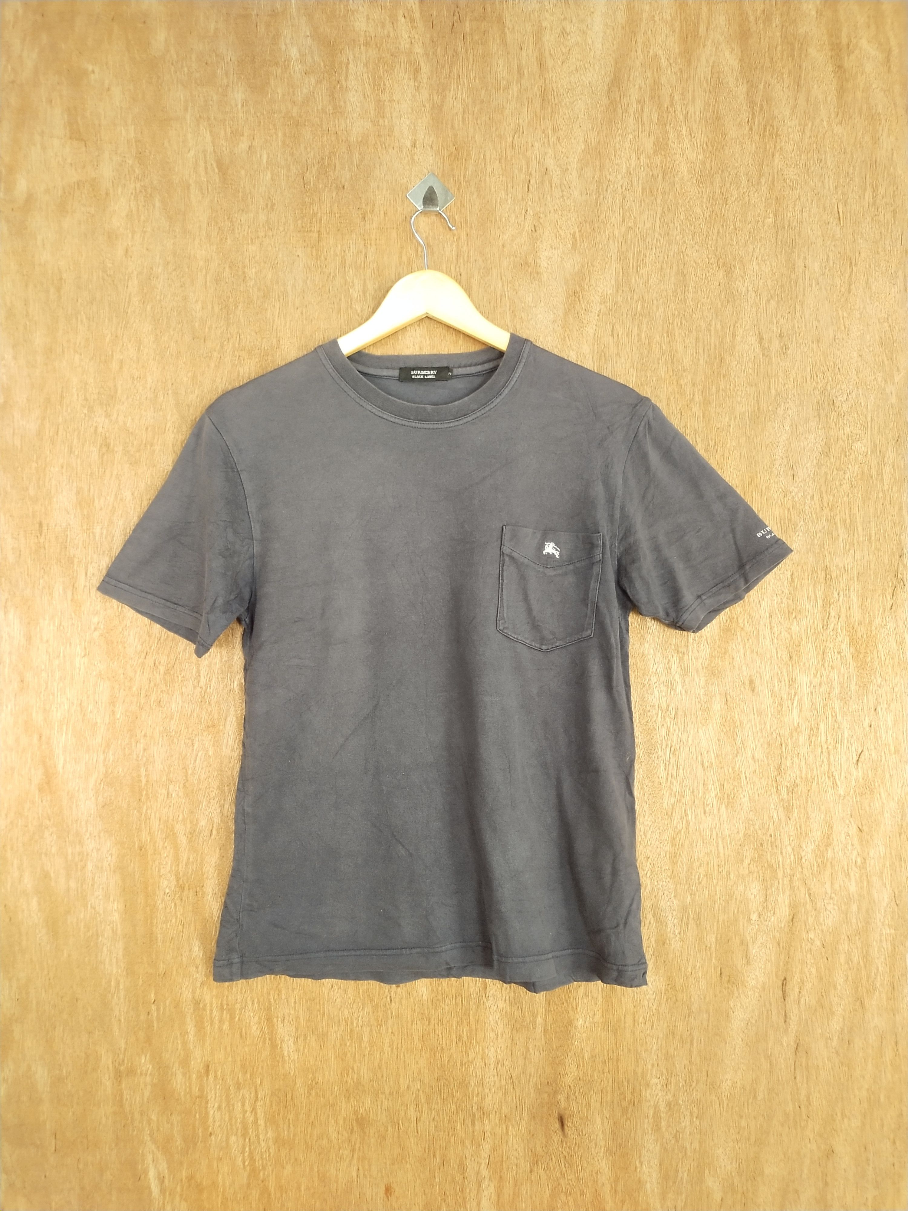 Black Label Burberry black label faded black short sleeve Tshirt #H288 Size US S / EU 44-46 / 1 - 1 Thumbnail