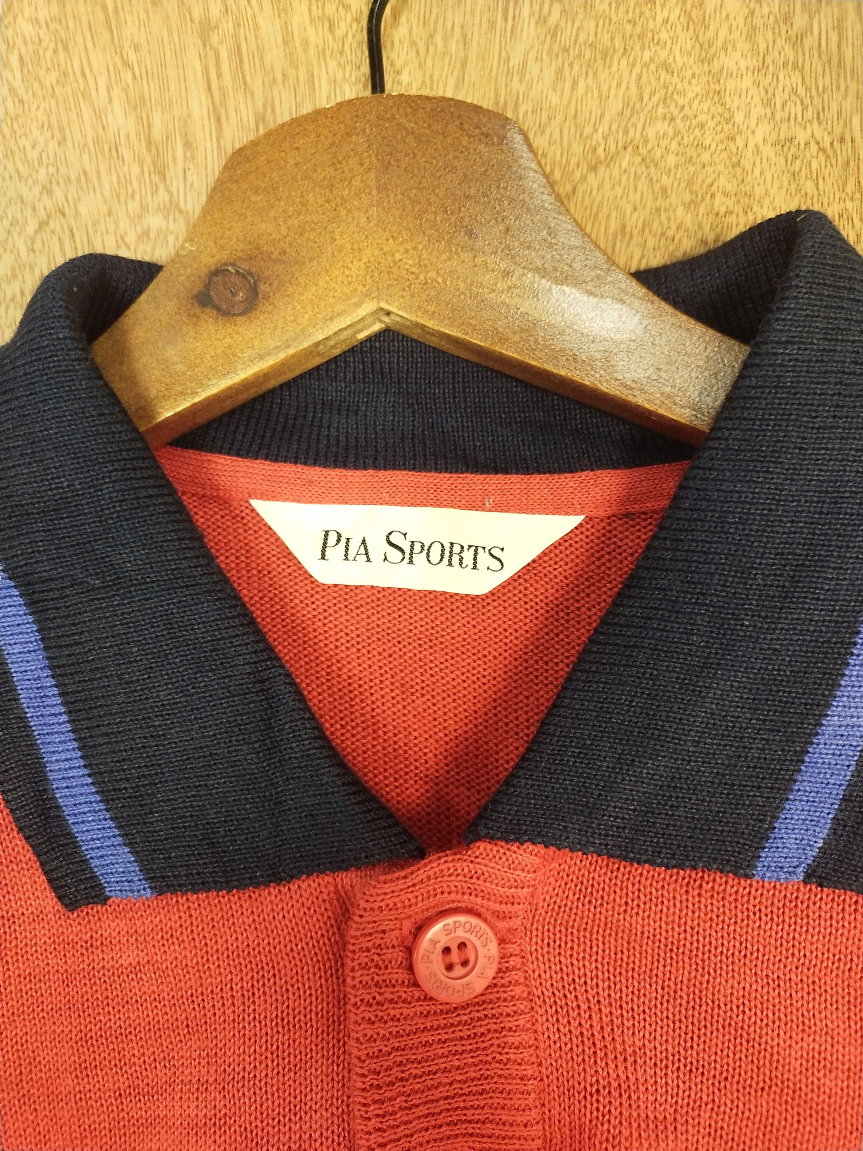 Japanese Brand Pia Sports red/black vintage #H287 Size US L / EU 52-54 / 3 - 7 Thumbnail
