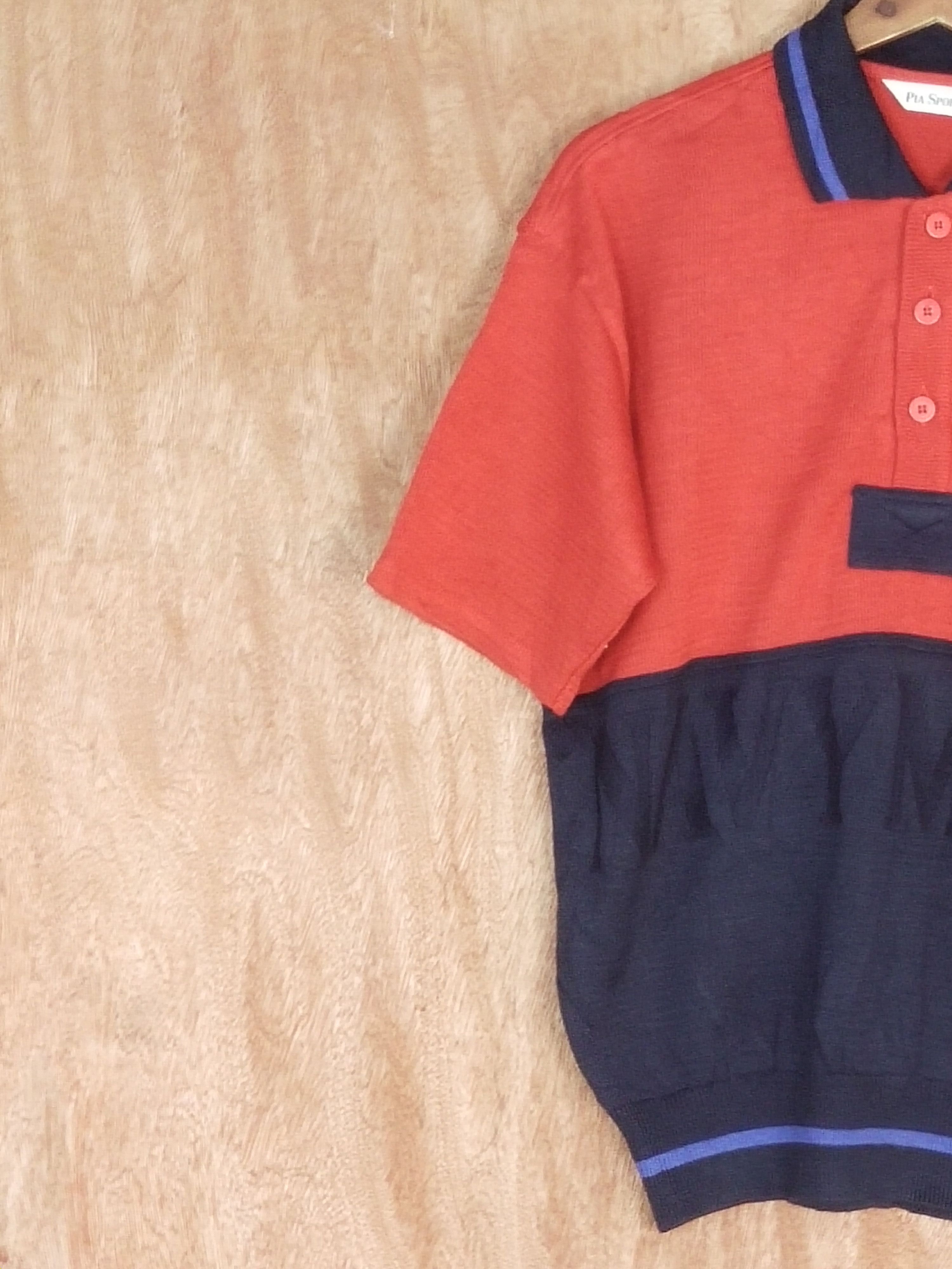 Japanese Brand Pia Sports red/black vintage #H287 Size US L / EU 52-54 / 3 - 4 Thumbnail