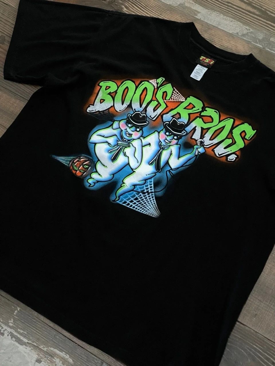 Vintage Vintage 90s Casper Boo's Bros Single Stitch T-Shirt Size XL Size US XL / EU 56 / 4 - 1 Thumbnail