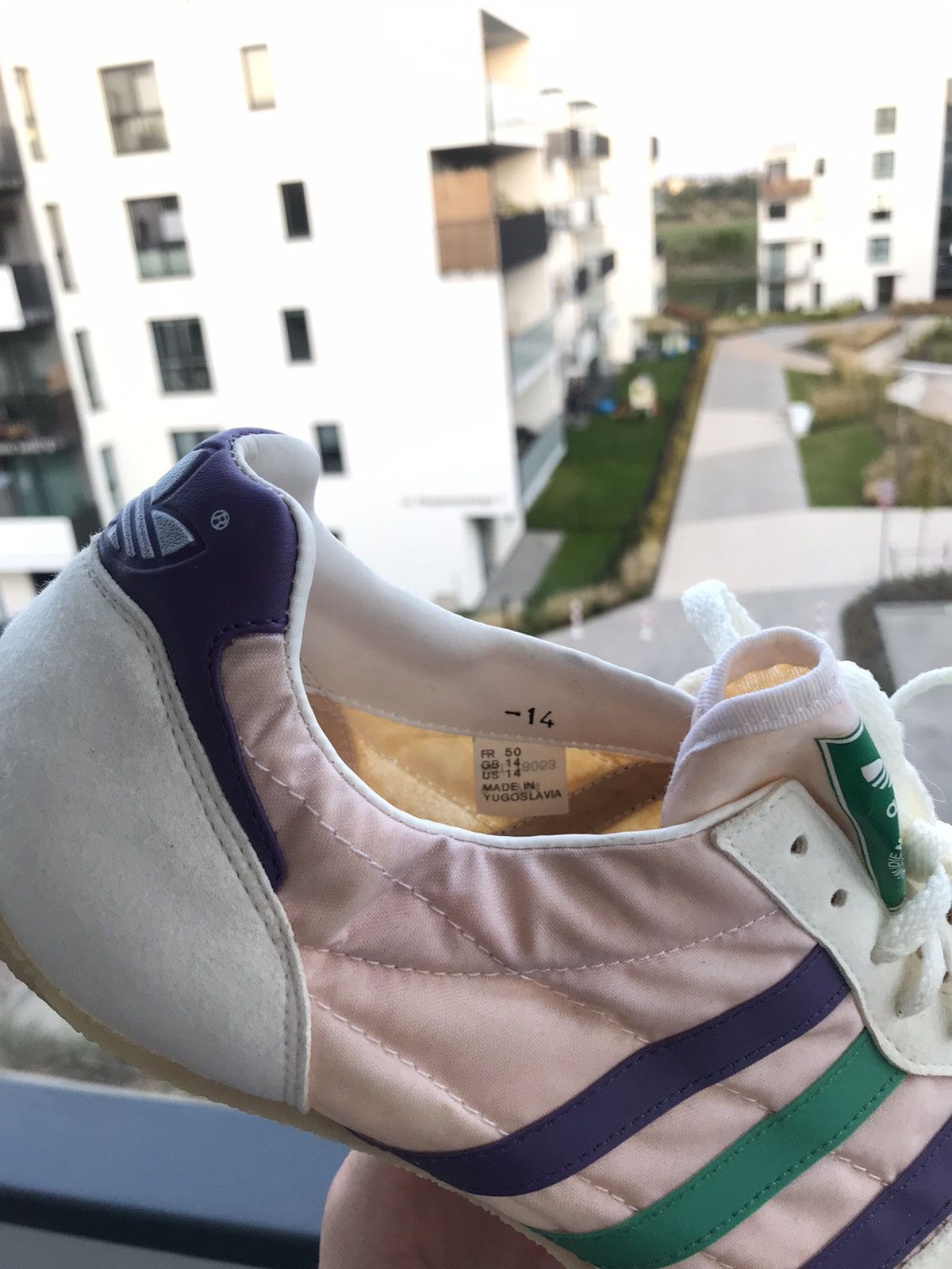 Adidas × Vintage Adidas spikes vintage 70’s 80’s running athletic Size US 14 / EU 47 - 3 Thumbnail