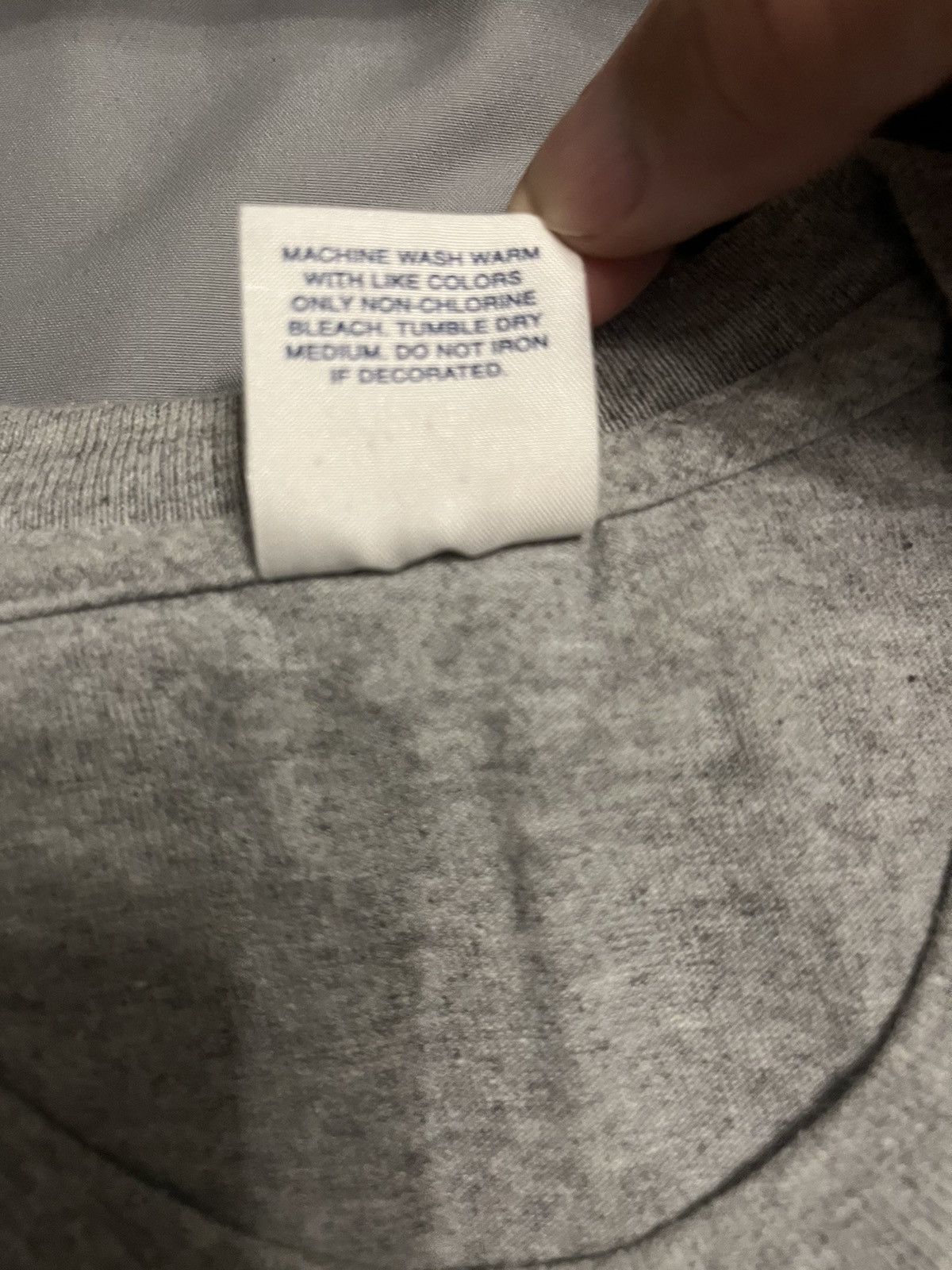 Supreme Bread Alone Tee Grey Medium Size US M / EU 48-50 / 2 - 4 Thumbnail
