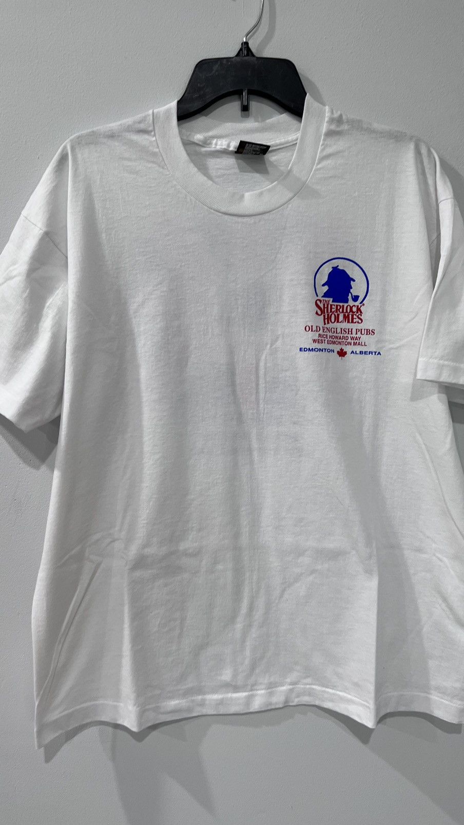 Vintage The Sherlock Holmes Tee Single Stitch Size XL Size US XL / EU 56 / 4 - 1 Thumbnail