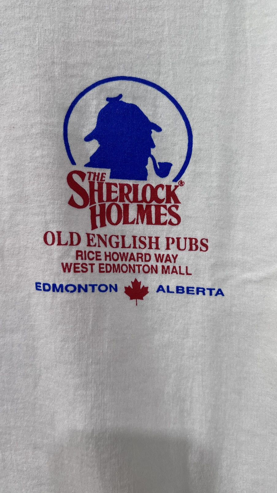 Vintage The Sherlock Holmes Tee Single Stitch Size XL Size US XL / EU 56 / 4 - 2 Thumbnail