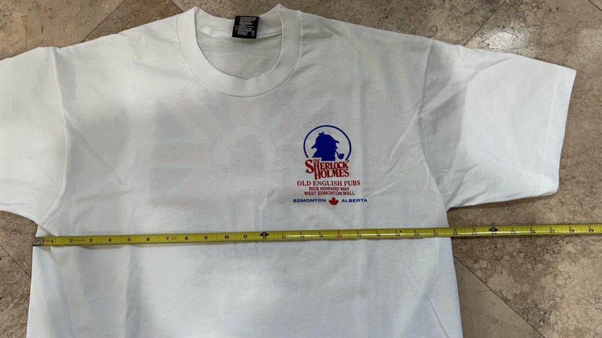 Vintage The Sherlock Holmes Tee Single Stitch Size XL Size US XL / EU 56 / 4 - 9 Thumbnail