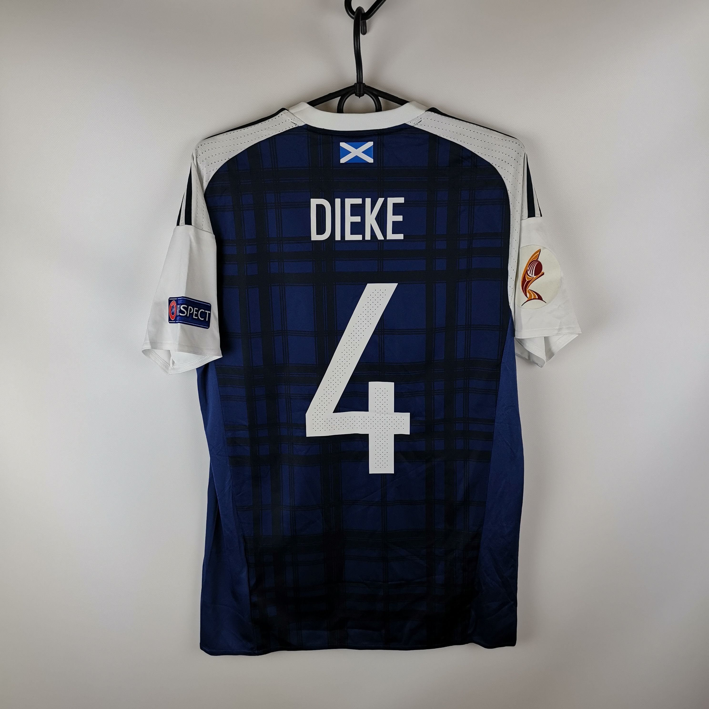 Adidas Adidas Scotland 2015 2017 League of Nations #4 Dieke home Size US S / EU 44-46 / 1 - 2 Thumbnail