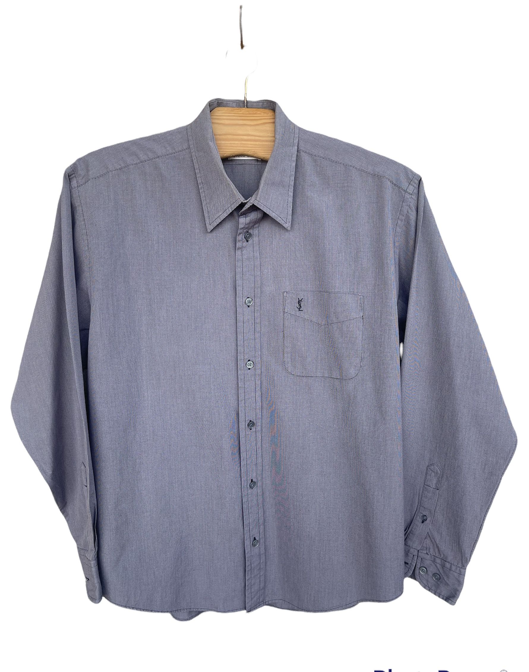 Yves Saint Laurent 🔥 YSL vintage Saint Laurent shirt size xxl cotton Size US XXL / EU 58 / 5 - 1 Thumbnail