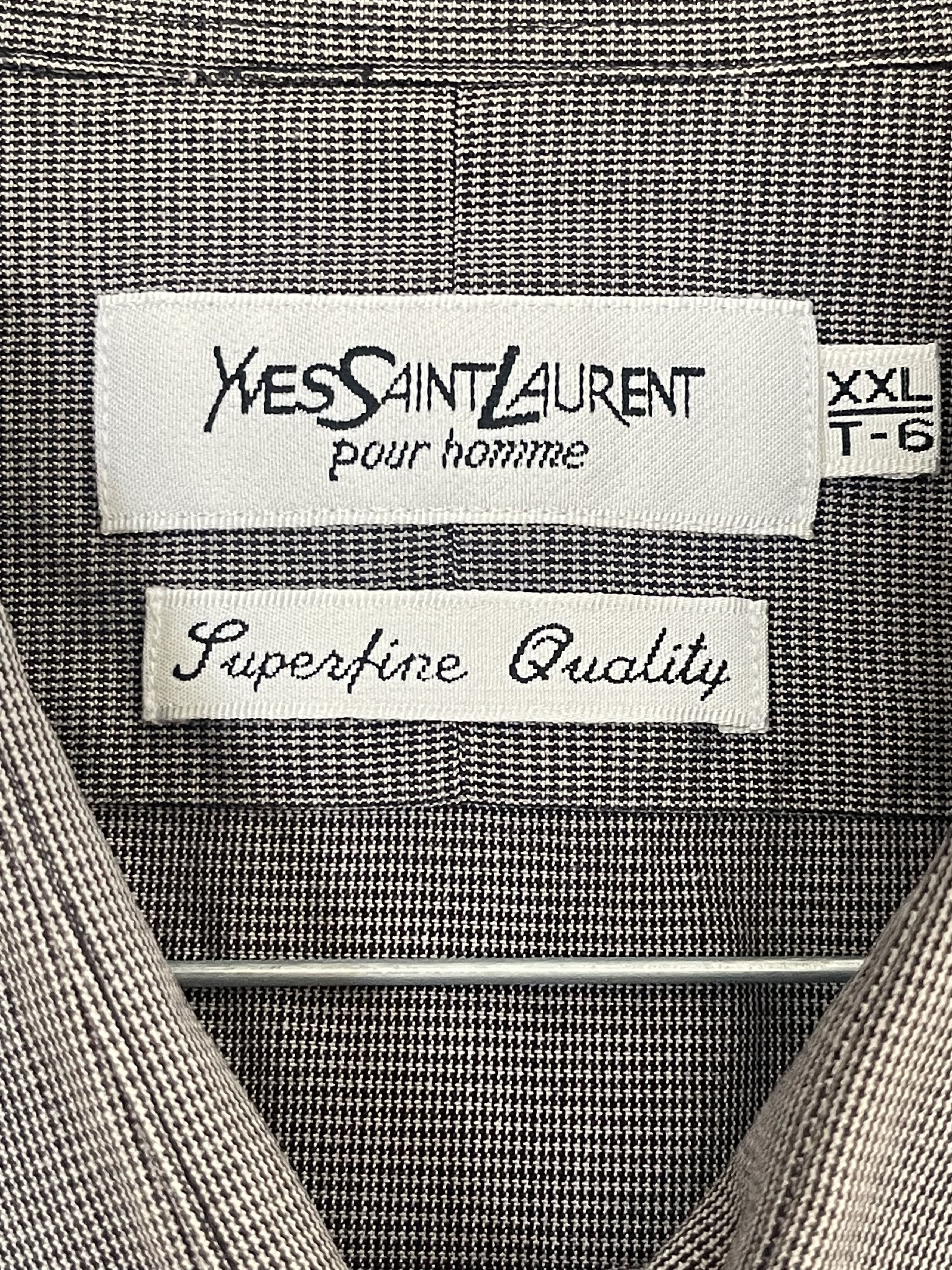 Yves Saint Laurent 🔥 YSL vintage Saint Laurent shirt size xxl cotton Size US XXL / EU 58 / 5 - 4 Thumbnail