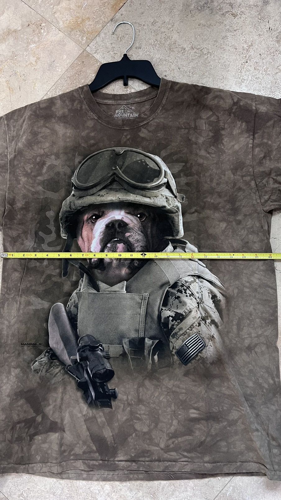 The Mountain 2011 The Mountain A Military Dog Dye Tee Size XL Size US XL / EU 56 / 4 - 7 Thumbnail