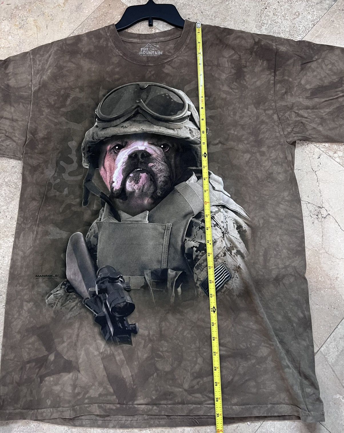 The Mountain 2011 The Mountain A Military Dog Dye Tee Size XL Size US XL / EU 56 / 4 - 6 Thumbnail