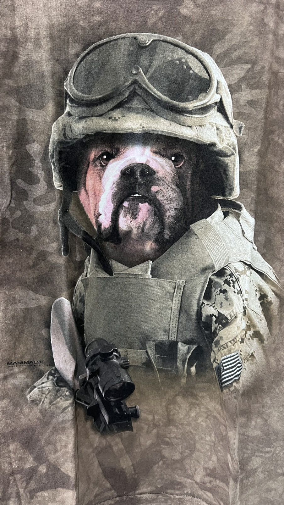 The Mountain 2011 The Mountain A Military Dog Dye Tee Size XL Size US XL / EU 56 / 4 - 2 Thumbnail