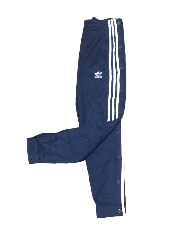 Adidas Adidas vintage 90s drill track button up pants Size US 28 / EU 44 - 1 Thumbnail