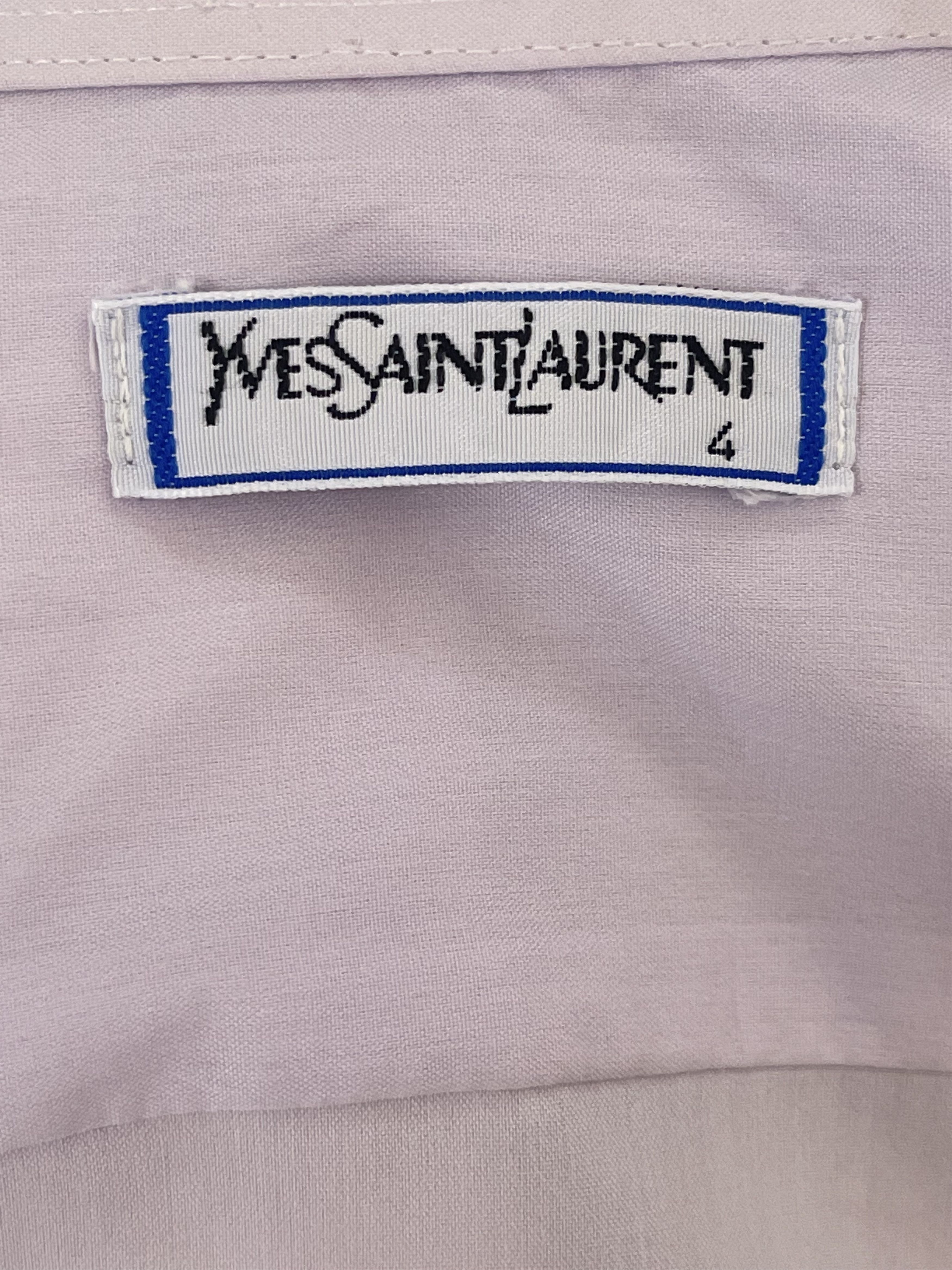 Yves Saint Laurent 🔥 Ysl vintage Saint Laurent shirt purple size L Size US L / EU 52-54 / 3 - 6 Thumbnail