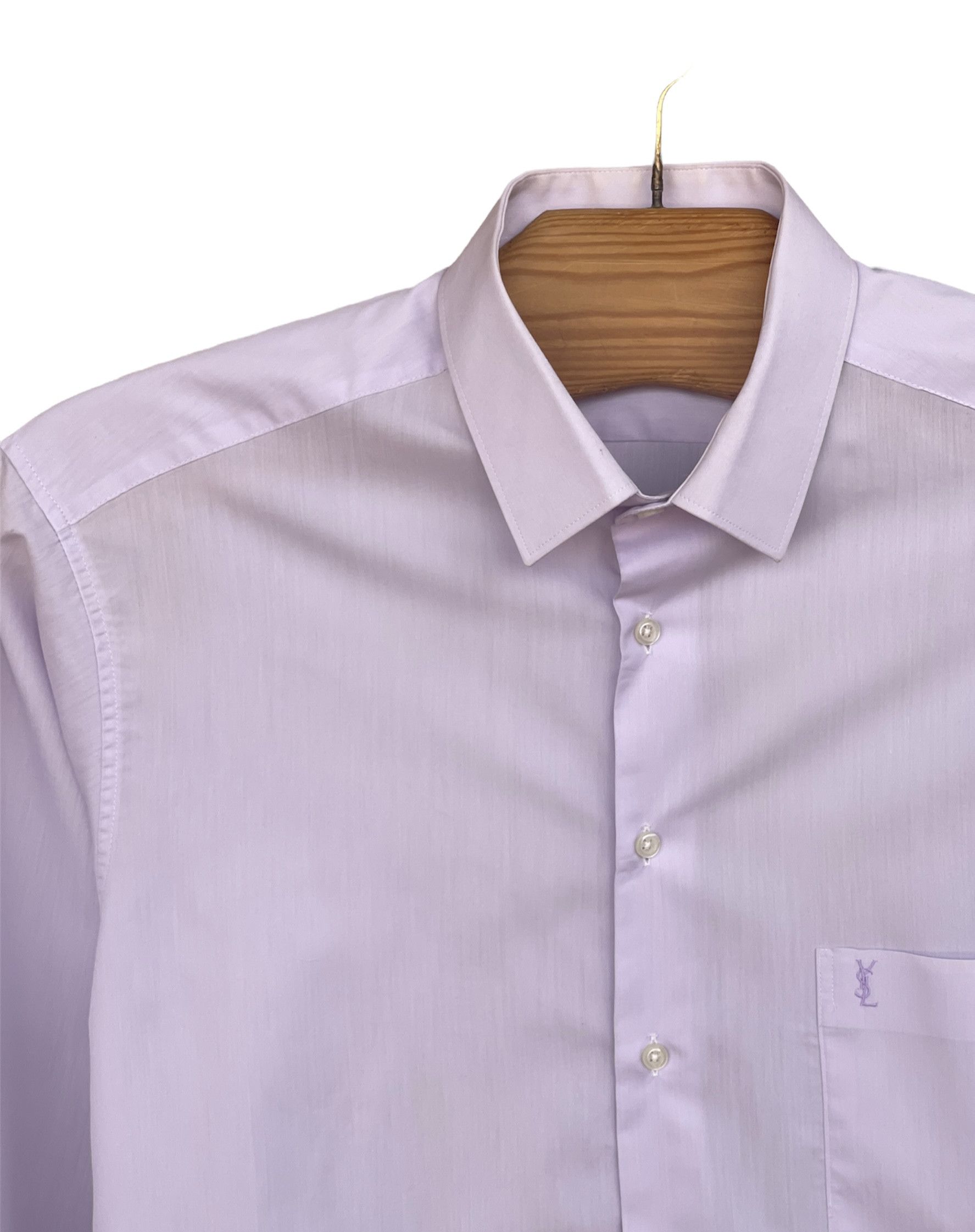 Yves Saint Laurent 🔥 Ysl Vintage Saint Laurent purple shirt size M Size US M / EU 48-50 / 2 - 2 Thumbnail