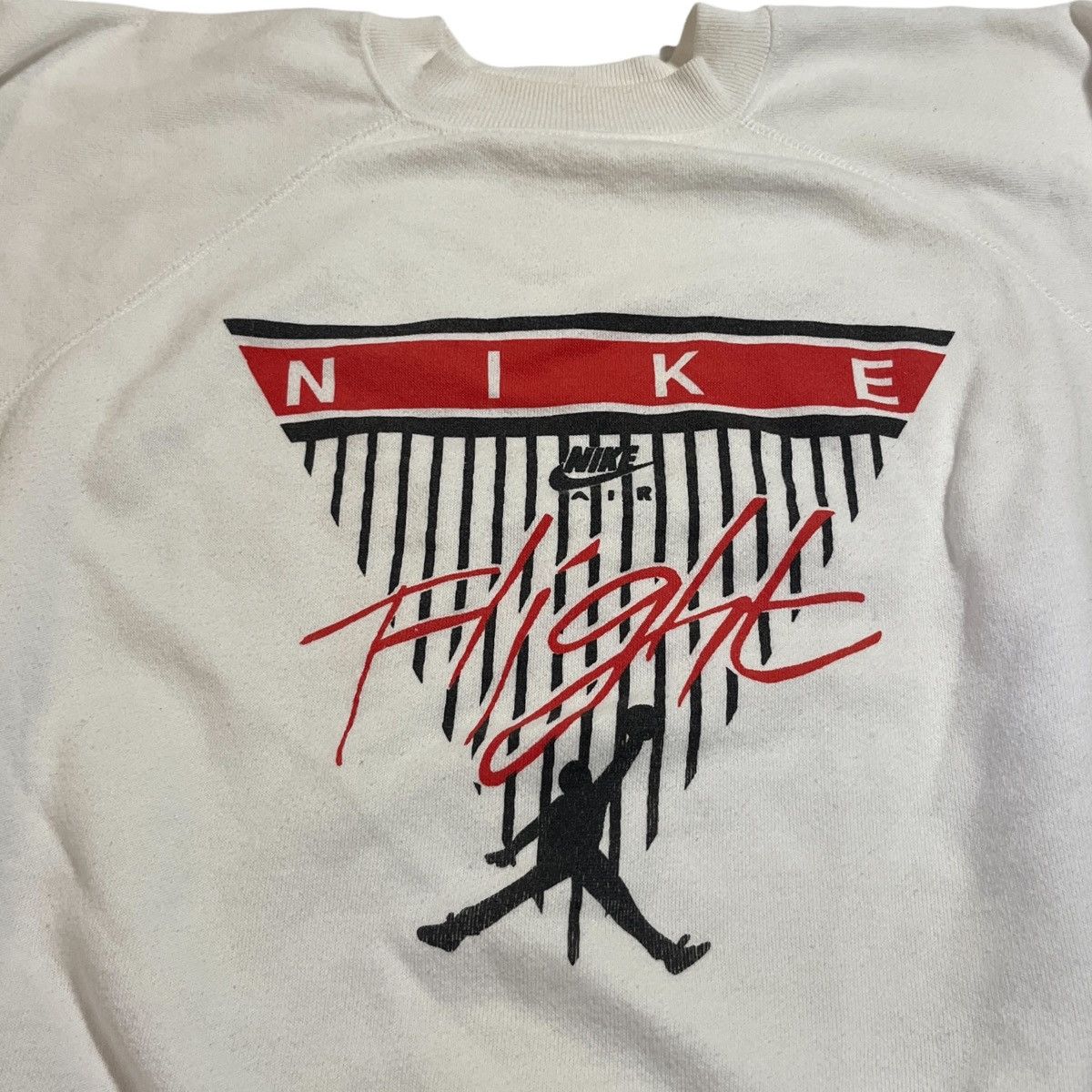 Jordan Brand 90s Nike Air Jordan Flight Sweatshirt Size US M / EU 48-50 / 2 - 2 Thumbnail