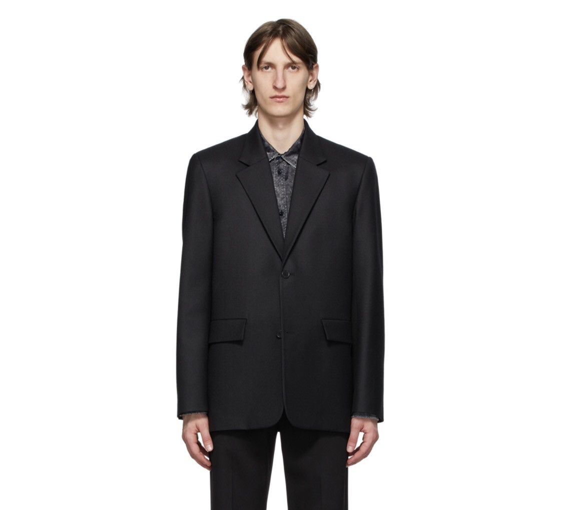 Balenciaga Balenciaga Seamless Wool Blazer - SS20 (size 46) Size 46R - 10 Thumbnail