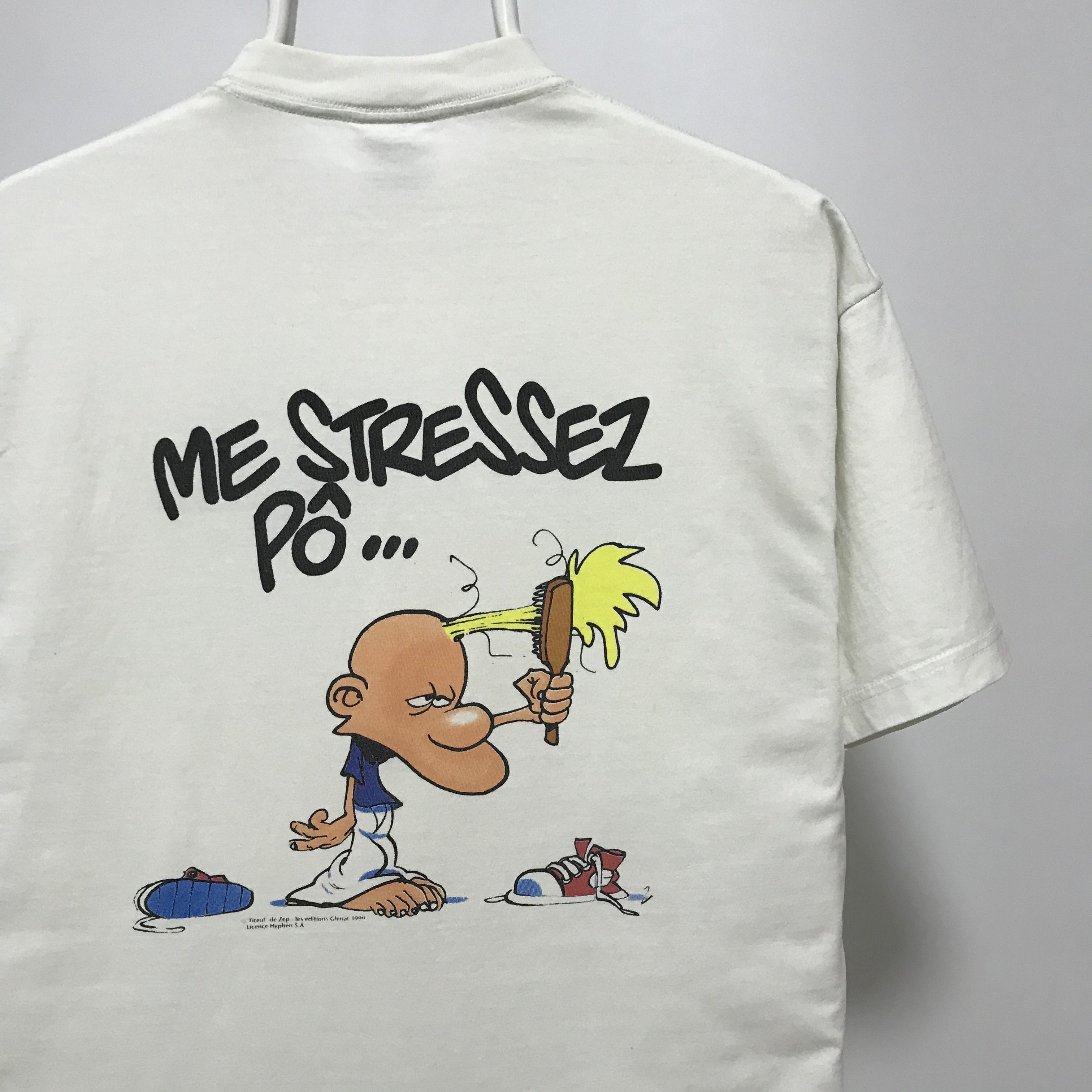 Cartoon Network TITEUF 1999 Vintage 90s T-Shirt Le Film Zep Tee Movie Rare Size US L / EU 52-54 / 3 - 3 Thumbnail