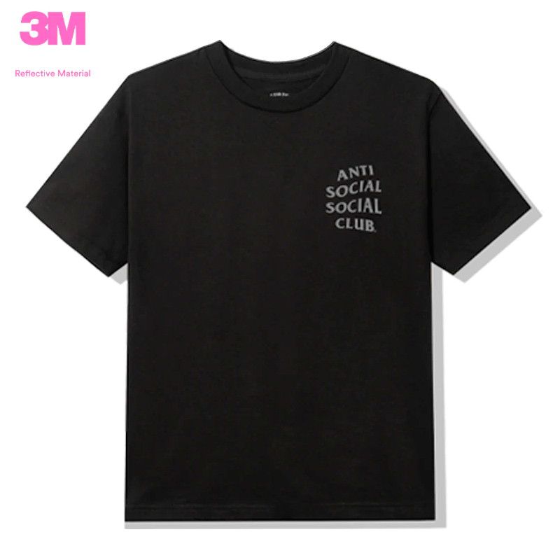 3m × Anti Social Social Club assc the ghost of you and me tee (blk  