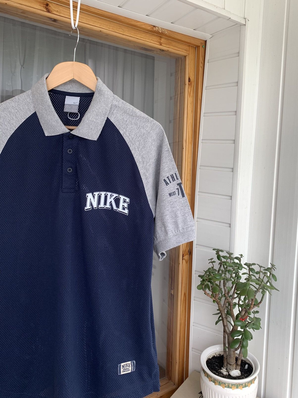 Vintage Nike Athletic Vintage Polo Shirt Mens Size L Size US L / EU 52-54 / 3 - 2 Thumbnail