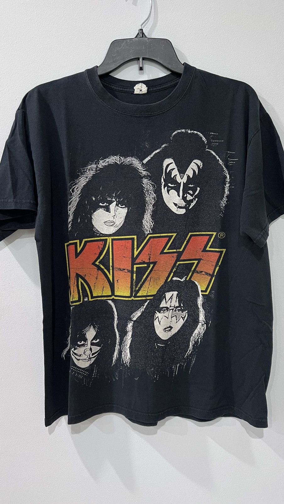 Band Tees × Vintage Kiss Band Tees Anvil Tag Line Up Blue size Large Size US L / EU 52-54 / 3 - 1 Thumbnail