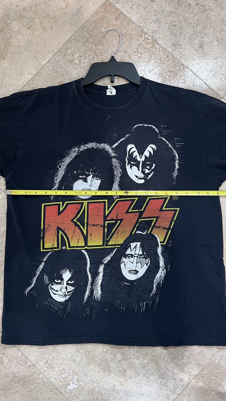 Band Tees × Vintage Kiss Band Tees Anvil Tag Line Up Blue size Large Size US L / EU 52-54 / 3 - 7 Thumbnail