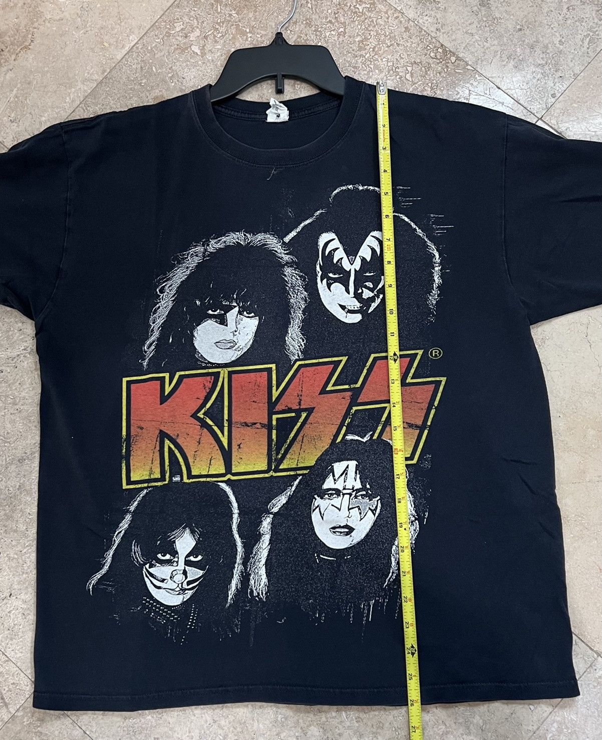 Band Tees × Vintage Kiss Band Tees Anvil Tag Line Up Blue size Large Size US L / EU 52-54 / 3 - 6 Thumbnail