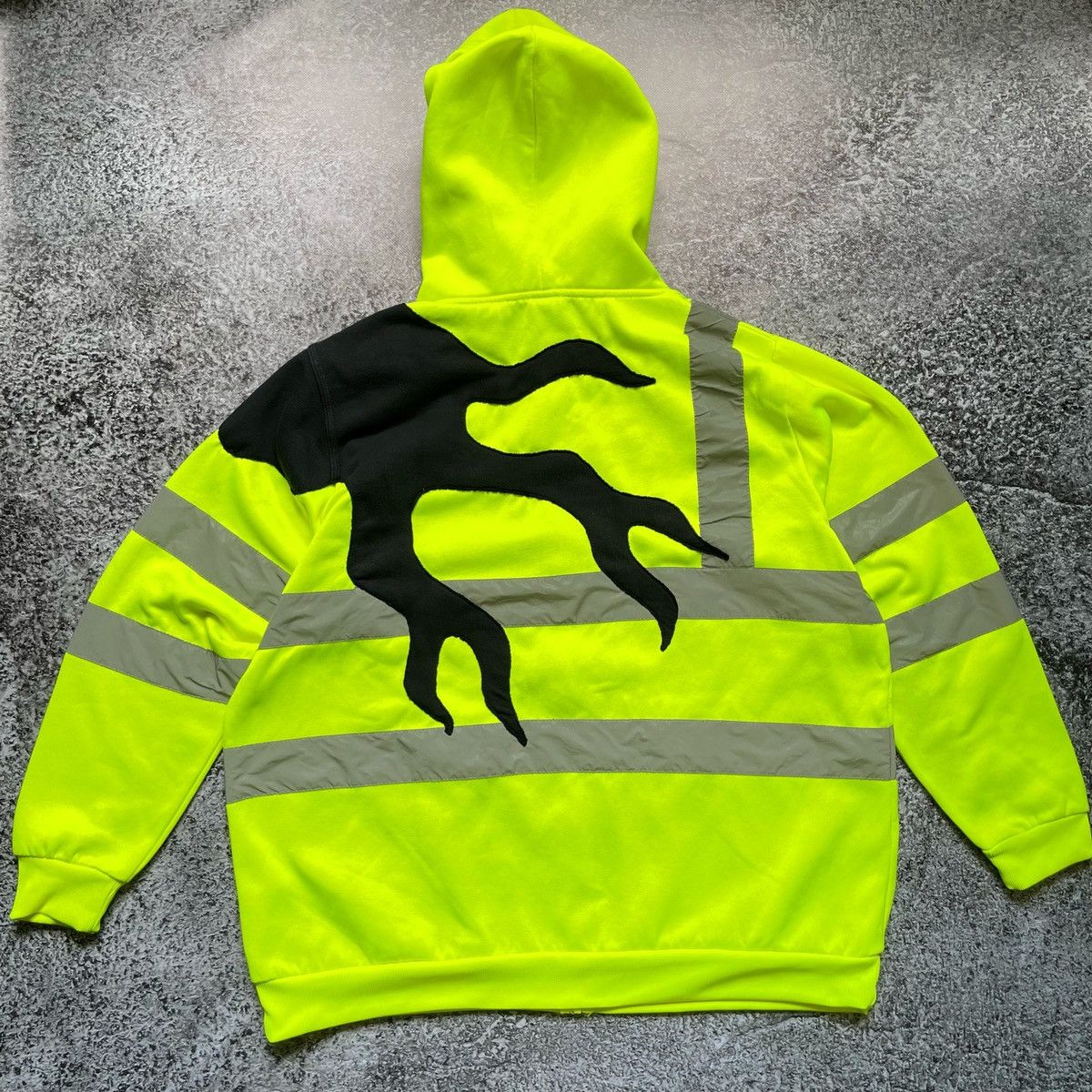 Nike ⚡️1 OF 1 Nike Vintage Custom Reflective Zip Hoodie Size US XL / EU 56 / 4 - 5 Thumbnail