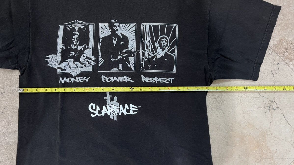 Vintage Scarface “MONEY POWER RESPECT” TShirt Size Large Size US L / EU 52-54 / 3 - 11 Thumbnail