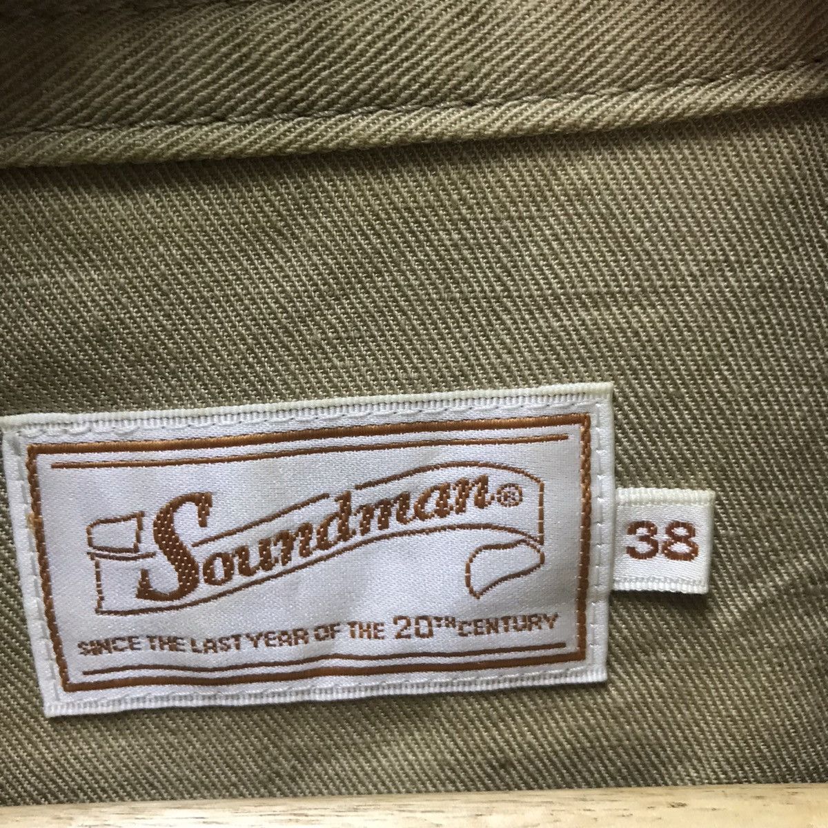 Designer × Japanese Brand × Vintage Vintage soundman leather buckle jacket Size US M / EU 48-50 / 2 - 7 Thumbnail