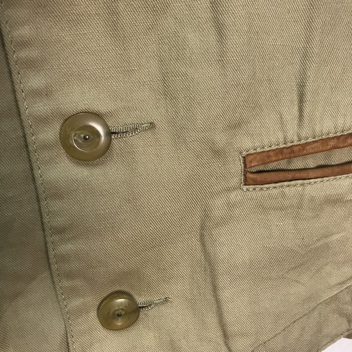 Designer × Japanese Brand × Vintage Vintage soundman leather buckle jacket Size US M / EU 48-50 / 2 - 6 Thumbnail