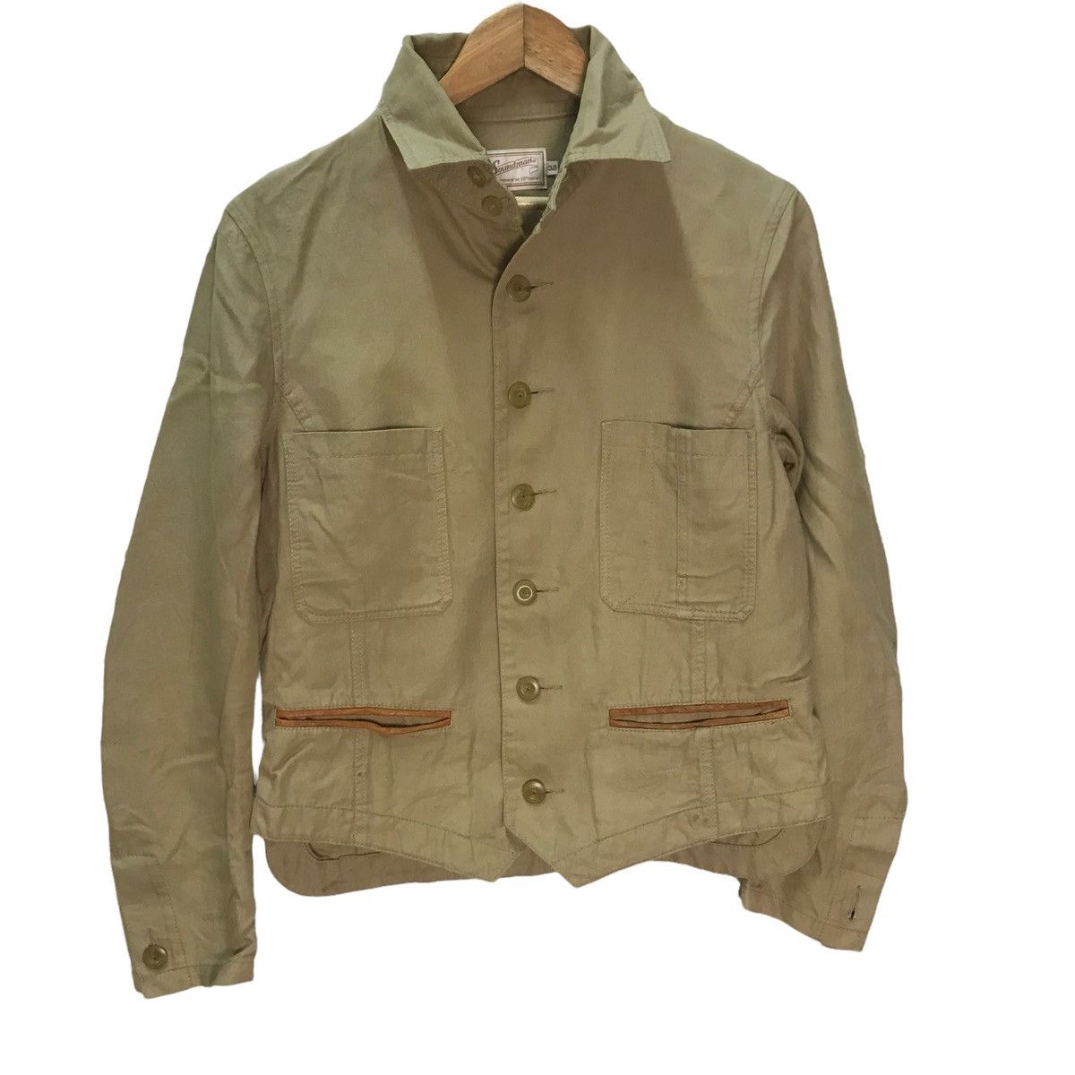 Designer × Japanese Brand × Vintage Vintage soundman leather buckle jacket Size US M / EU 48-50 / 2 - 1 Thumbnail