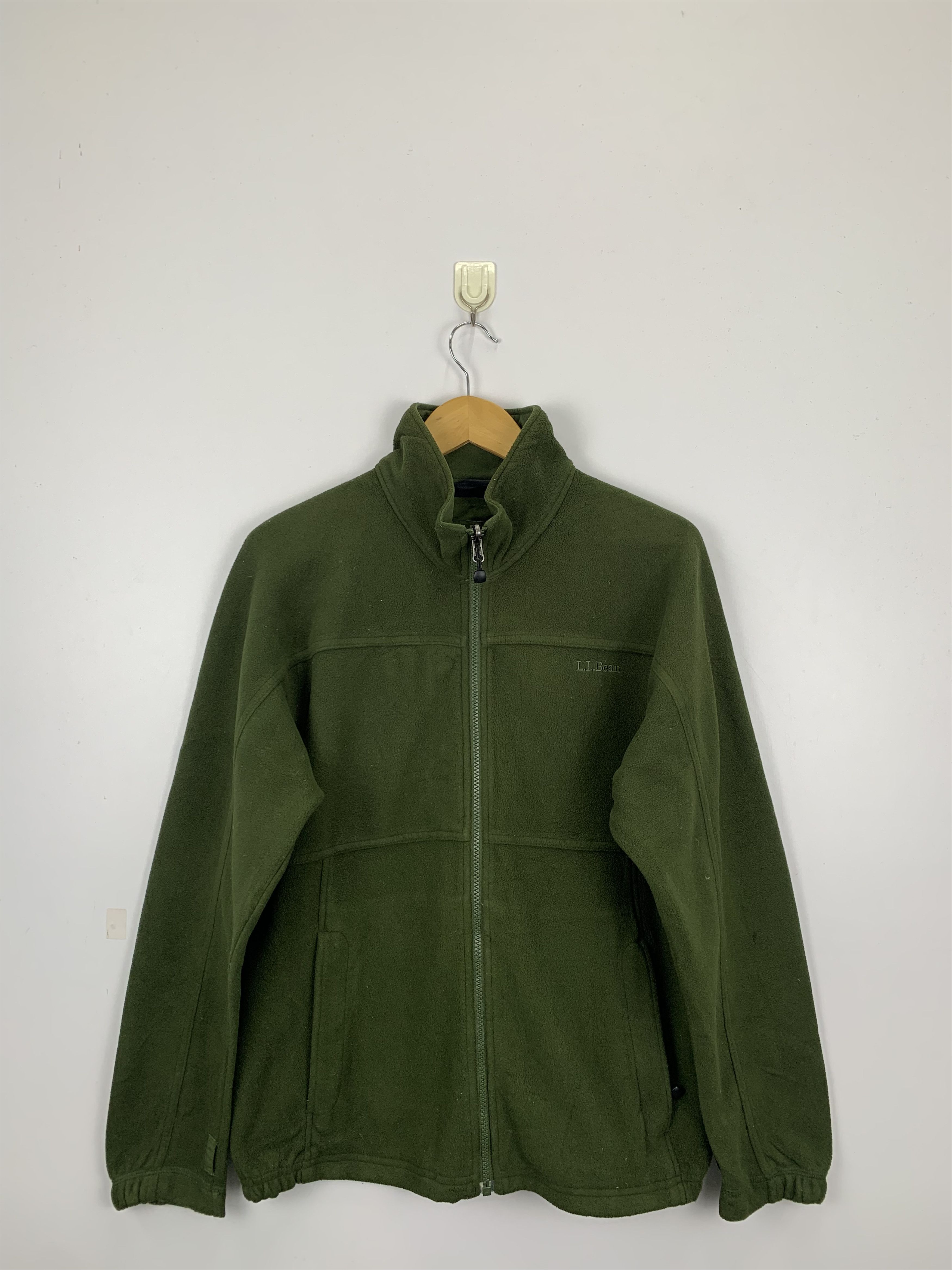Vintage L.L. Bean Fleece Zipper Jacket J0869