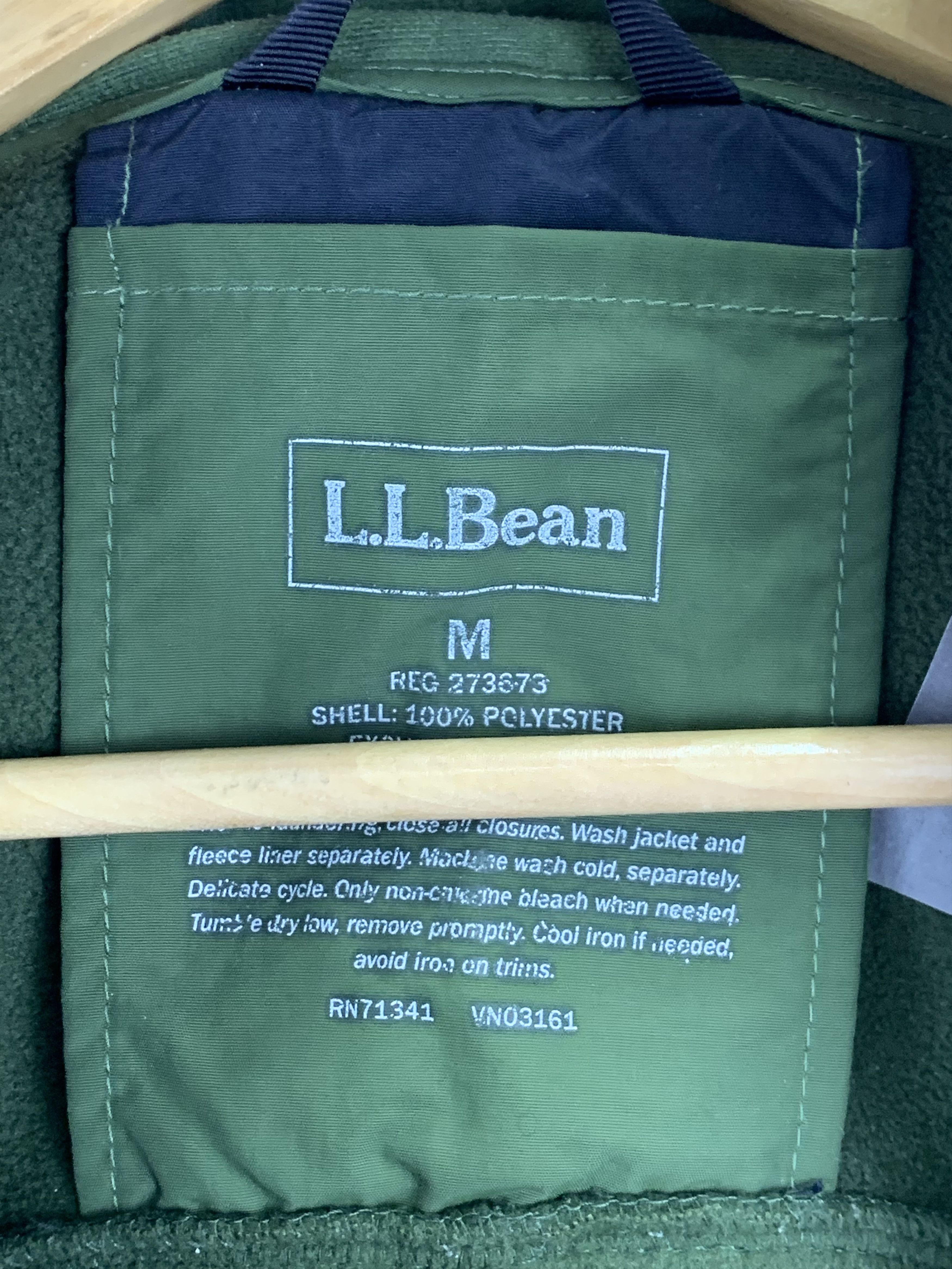 L.L. Bean Vintage L.L. Bean Fleece Zipper Jacket J0869 Size US M / EU 48-50 / 2 - 9 Thumbnail
