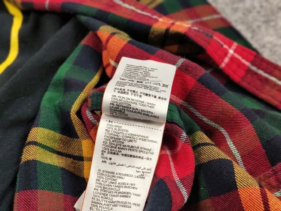 Flannel Vintage Flannel Shirt Travis Scott Style Size US L / EU 52-54 / 3 - 13 Thumbnail