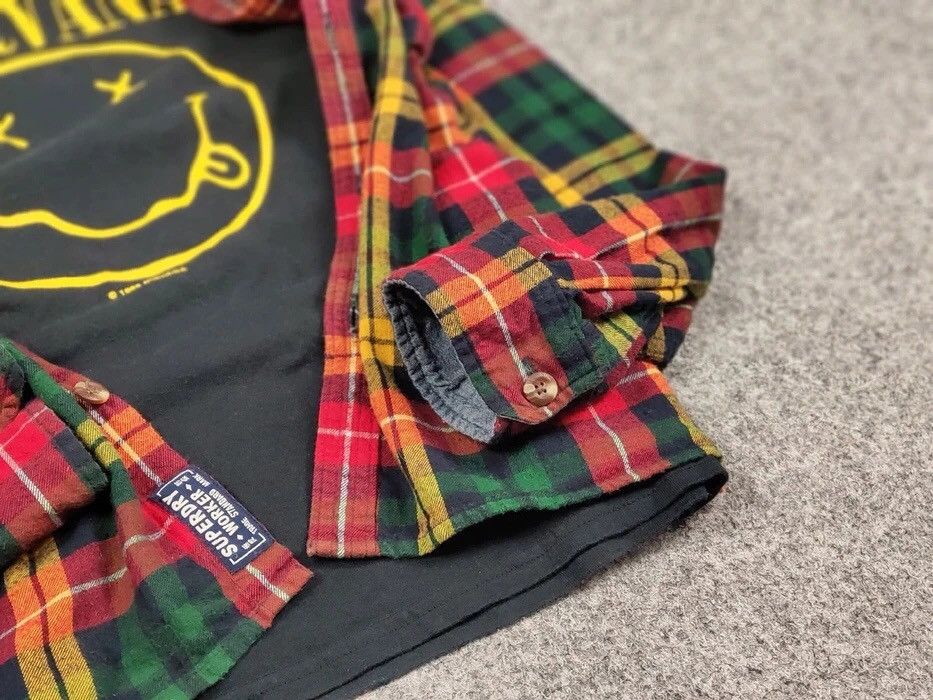 Flannel Vintage Flannel Shirt Travis Scott Style Size US L / EU 52-54 / 3 - 10 Thumbnail