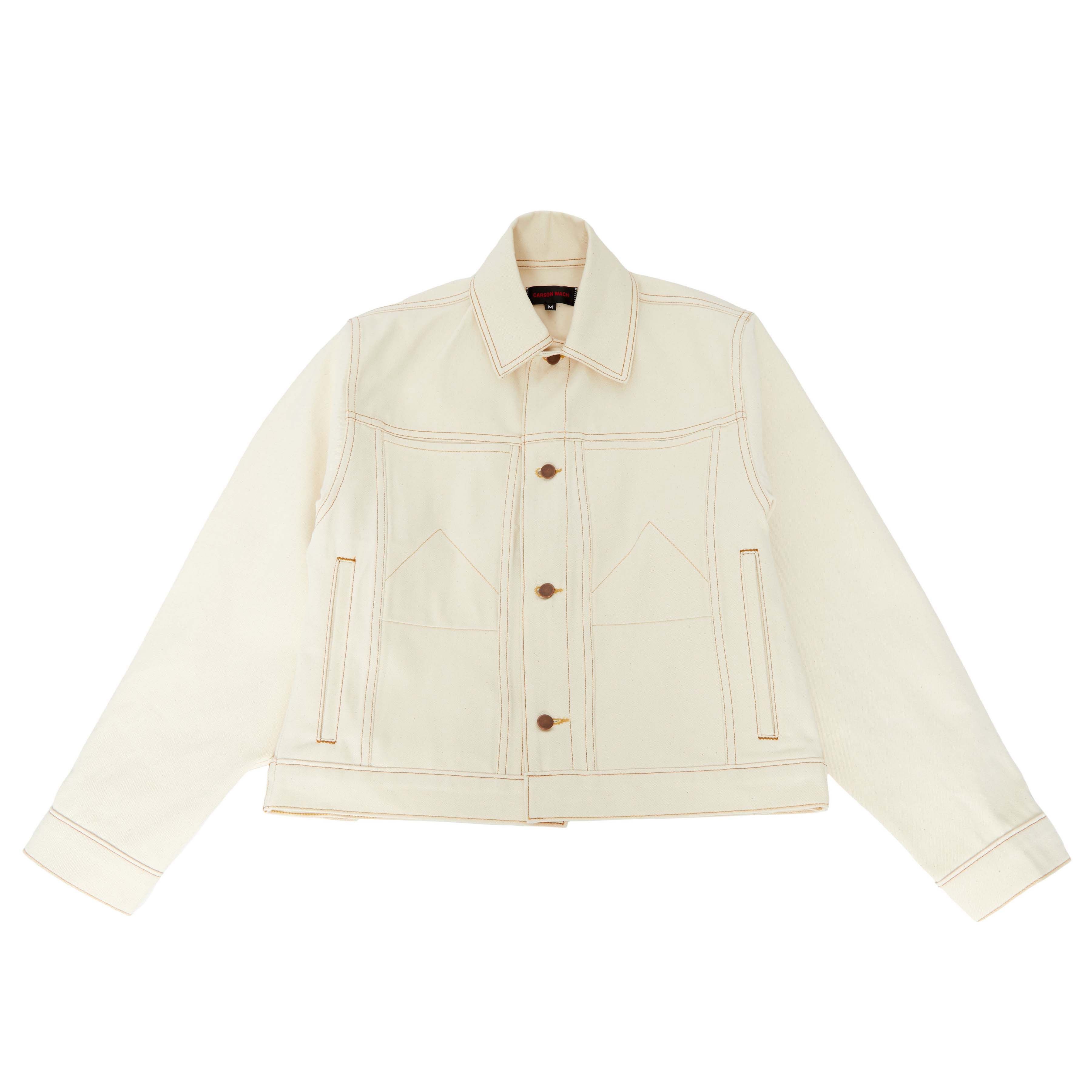 Carson Wach Off-White Denim J1 Studio Jacket