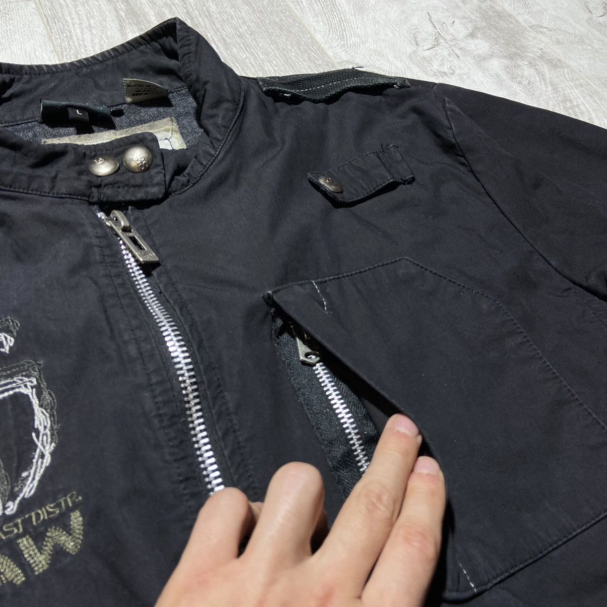 G-Star Vintage G-Star Raw Biker Jacket Size US L / EU 52-54 / 3 - 6 Thumbnail
