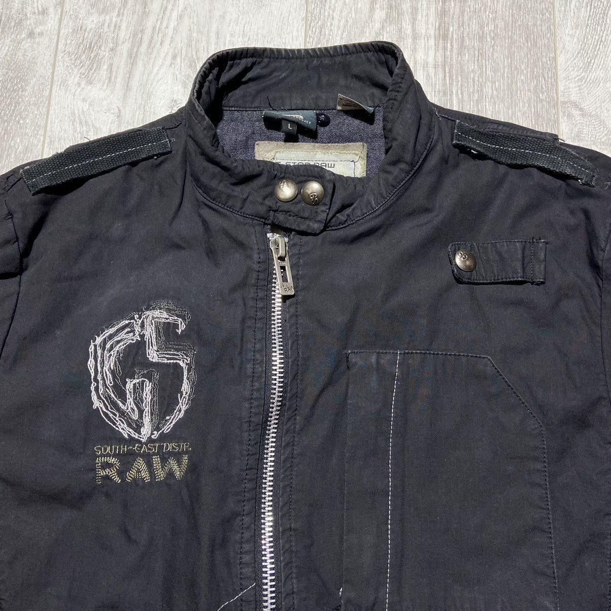 G-Star Vintage G-Star Raw Biker Jacket Size US L / EU 52-54 / 3 - 3 Thumbnail