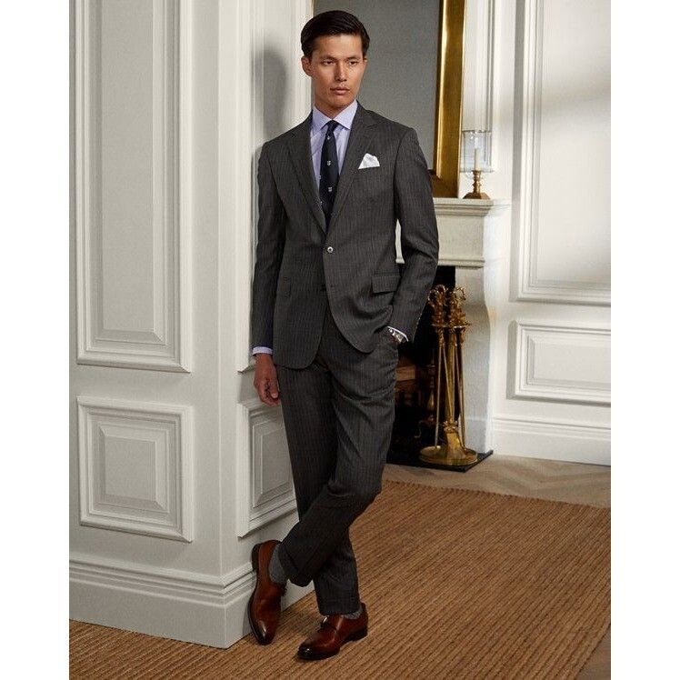 Ralph Lauren Men's Gregory Velvet Suit Trousers