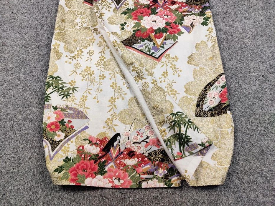 Japanese Brand 🔴 Vintage 80's Japan Kyoto Sen'i Kimono Cotton All Print Size US S / EU 44-46 / 1 - 4 Thumbnail