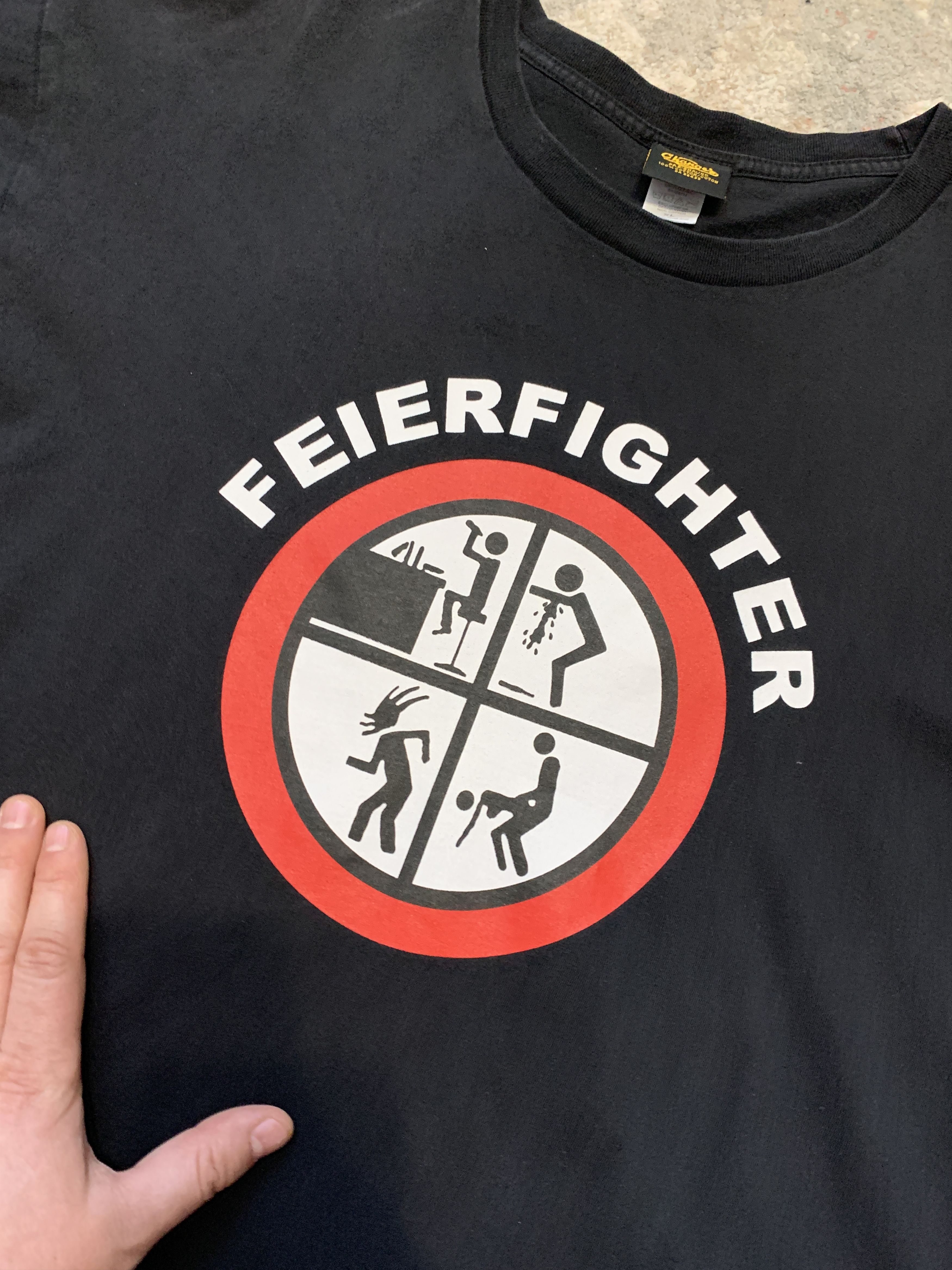 Other Feierfighter Vintage T-Shirt Size US XL / EU 56 / 4 - 3 Thumbnail
