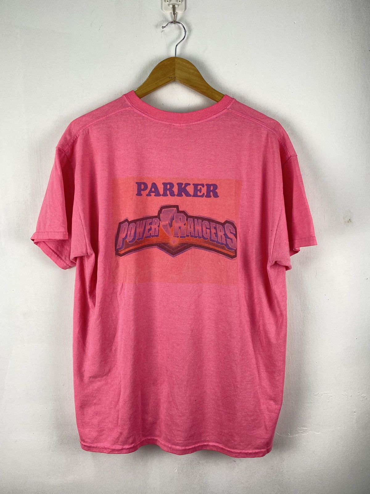 Vintage Vintage power rangers tshirt pink Size US L / EU 52-54 / 3 - 2 Thumbnail