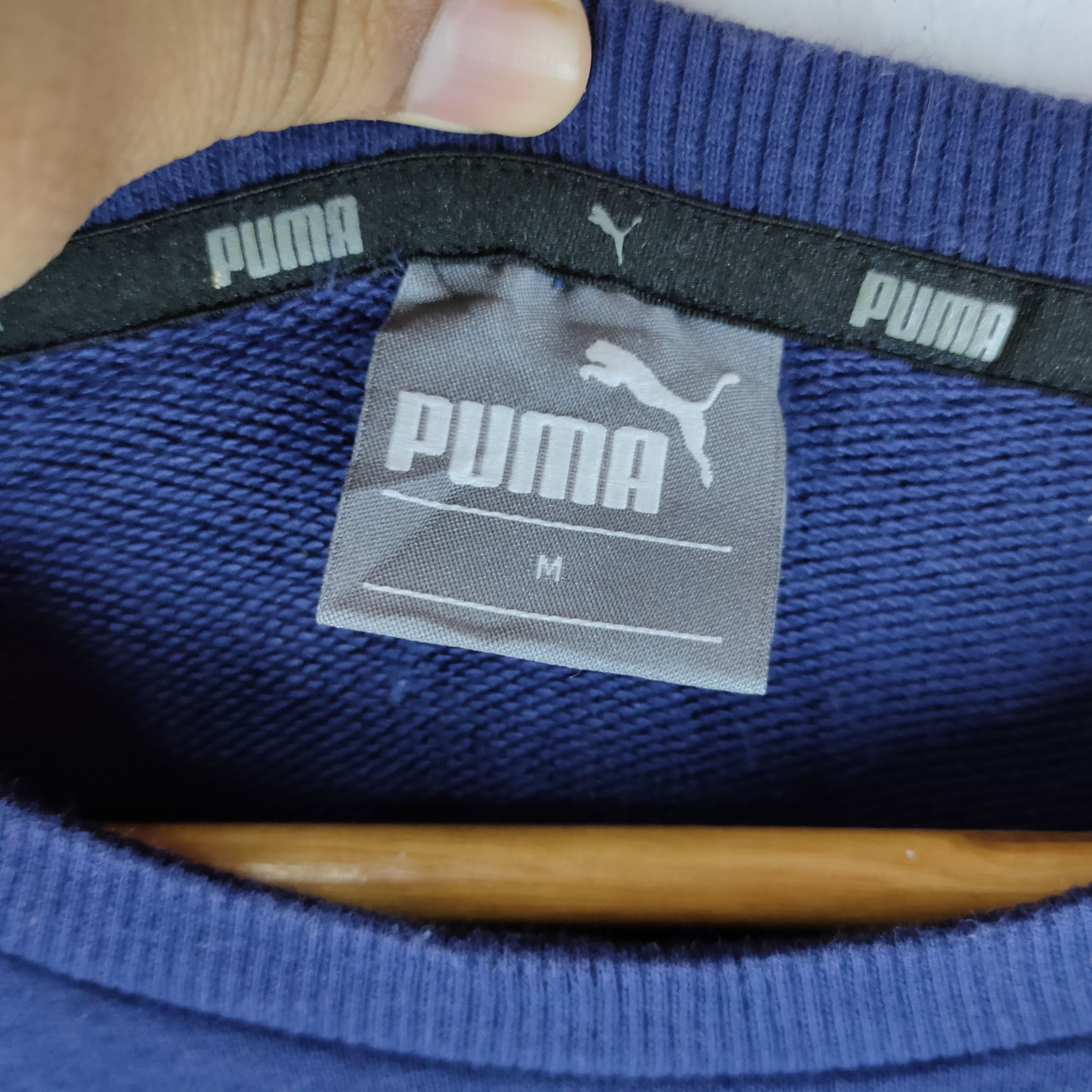 Puma PUMA M Size Embroidery Logo Crewneck Pullover Sweatshirt Size US M / EU 48-50 / 2 - 5 Thumbnail