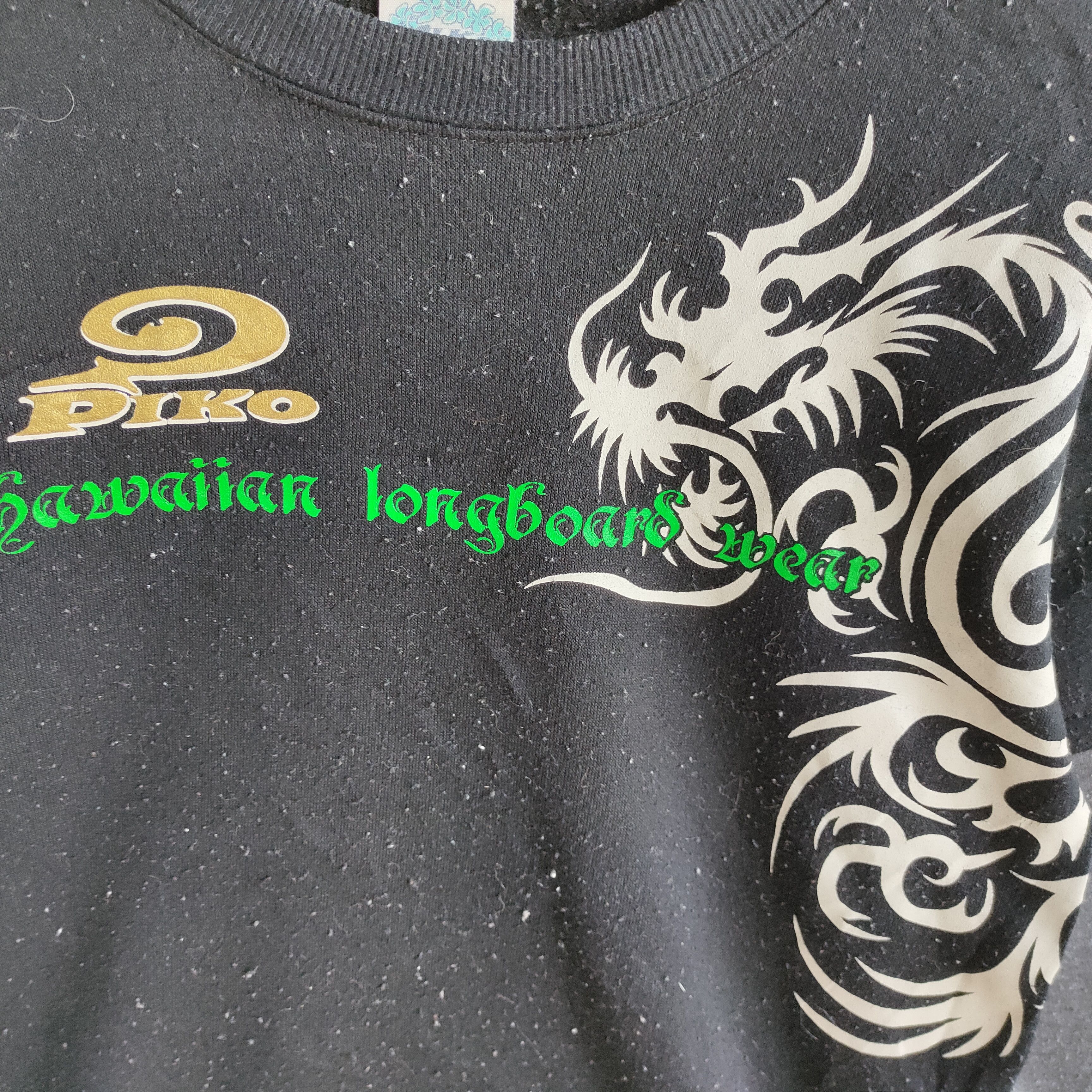 Other PIKO LONGBOARD HAWAIIAN Dragon Graphic Sweatshirt Size US S / EU 44-46 / 1 - 2 Thumbnail