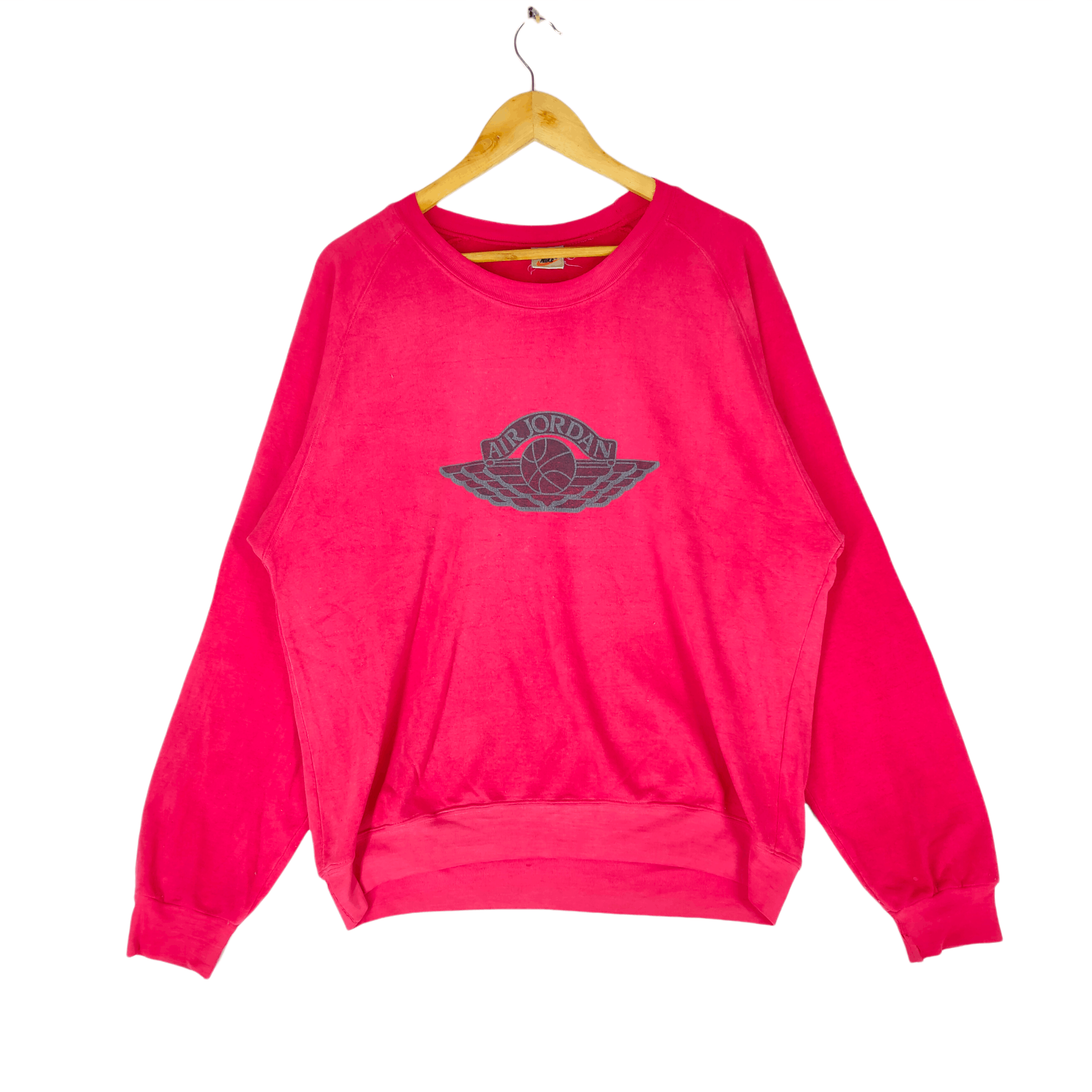 Vintage Distressed NIKE AIR JORDAN Wing Logo Sweatshirt