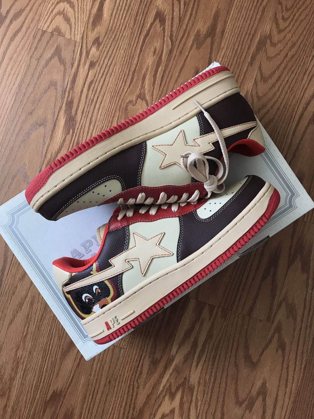 Bapesta Brown Kanye West College Dropout Bear 2007 Yeezy