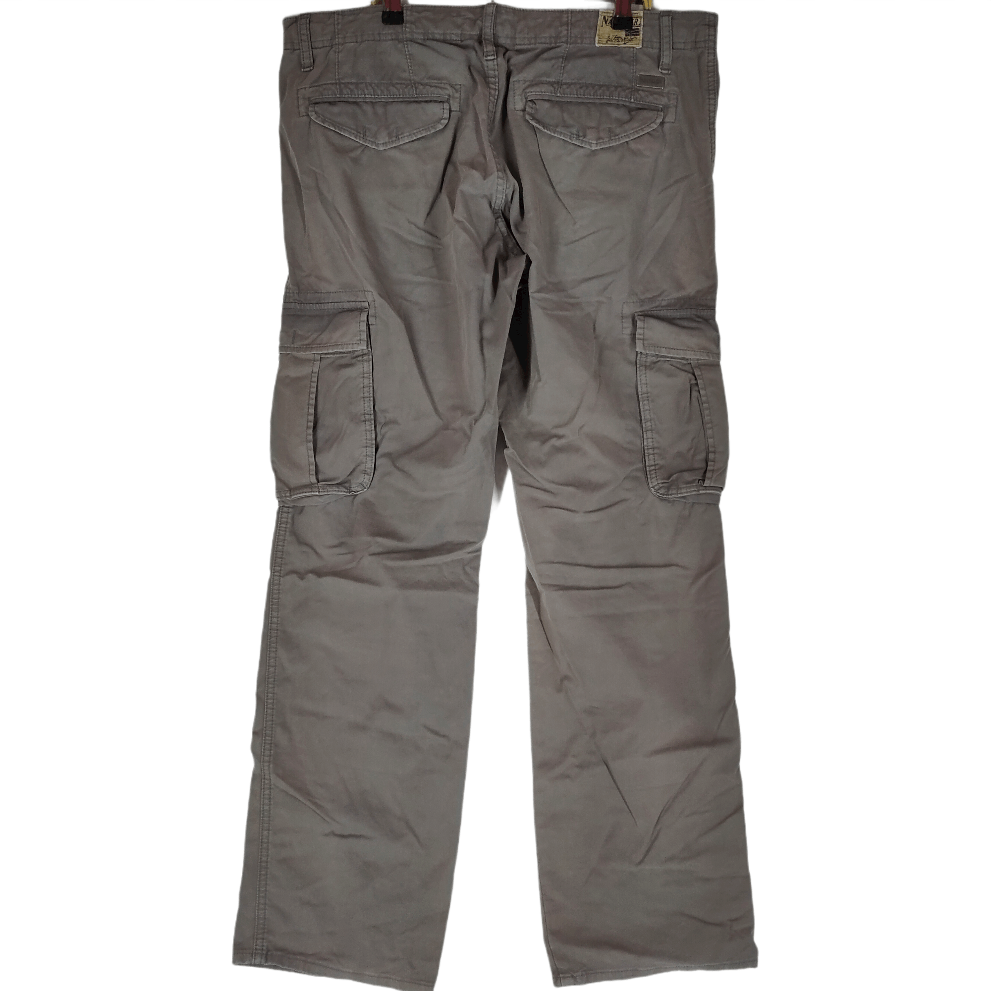 Napapijri × Vintage Vintage NAPAPIJRI CARGO PANT 6 Side Pockets Tactical Size US 37 - 2 Thumbnail