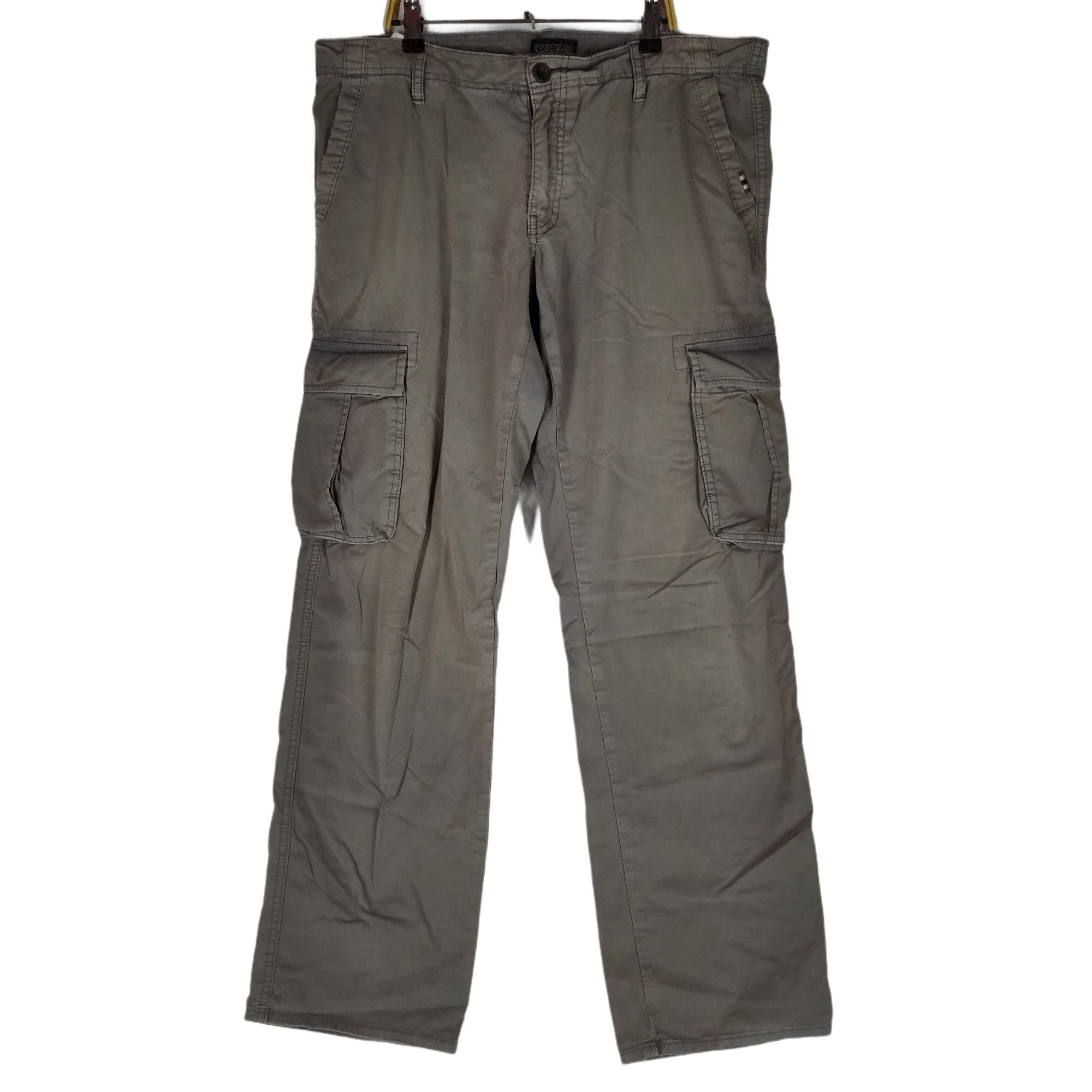 Napapijri × Vintage Vintage NAPAPIJRI CARGO PANT 6 Side Pockets Tactical Size US 37 - 1 Thumbnail