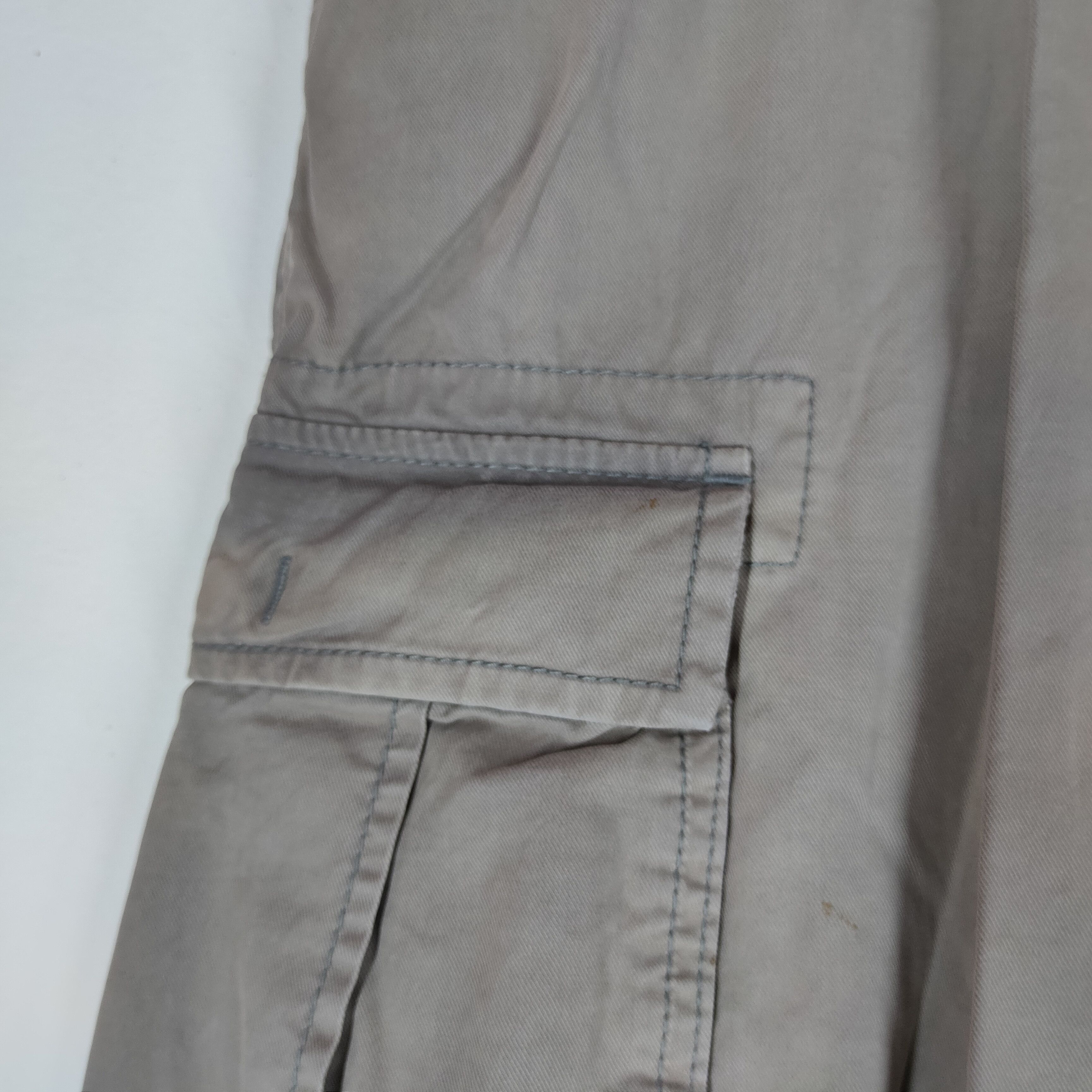 Napapijri × Vintage Vintage NAPAPIJRI CARGO PANT 6 Side Pockets Tactical Size US 37 - 4 Thumbnail